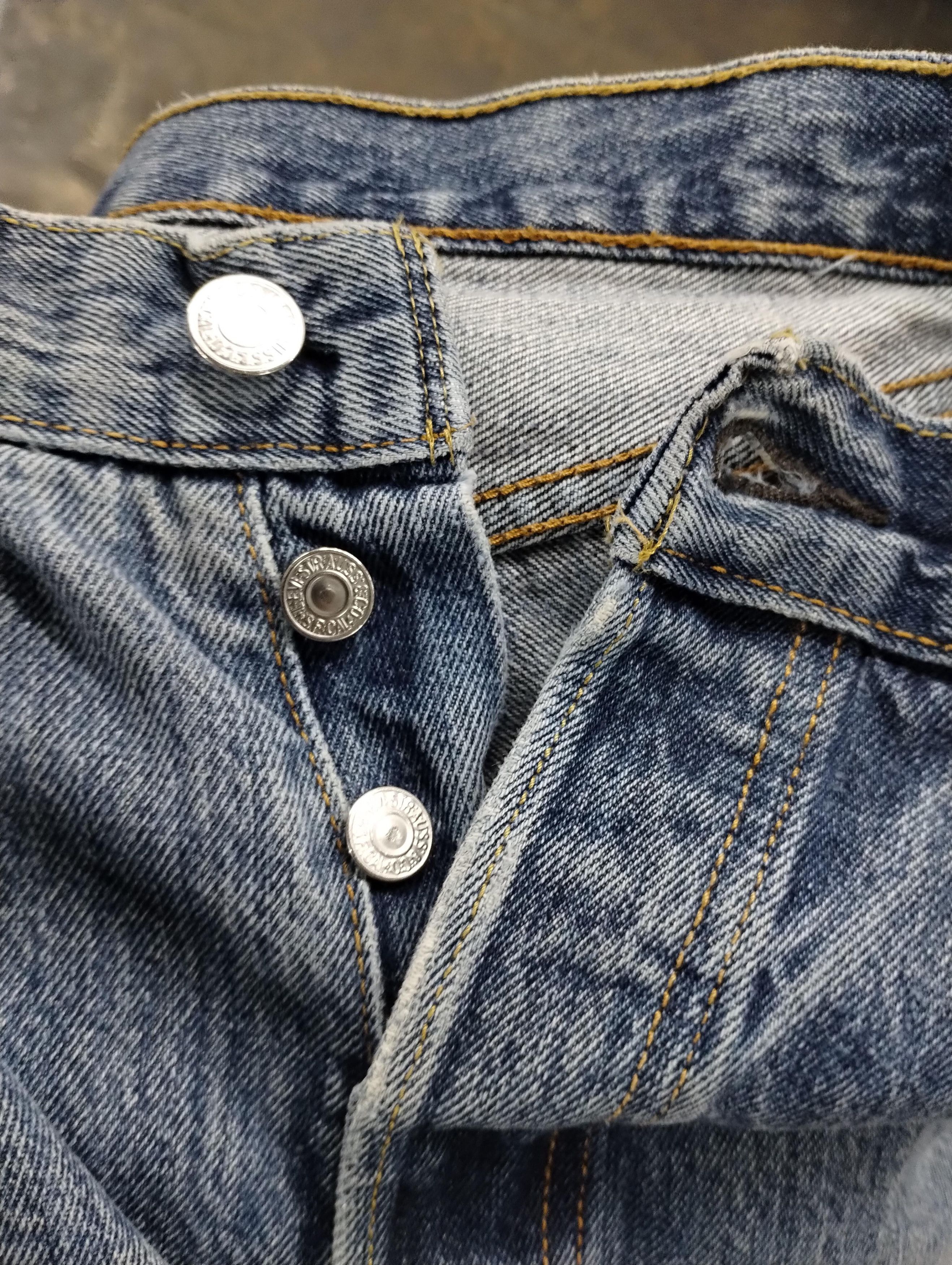 Jean × Vintage Vintage Levis 501 Red Tab 36x32 Size US 35 - 6 Thumbnail