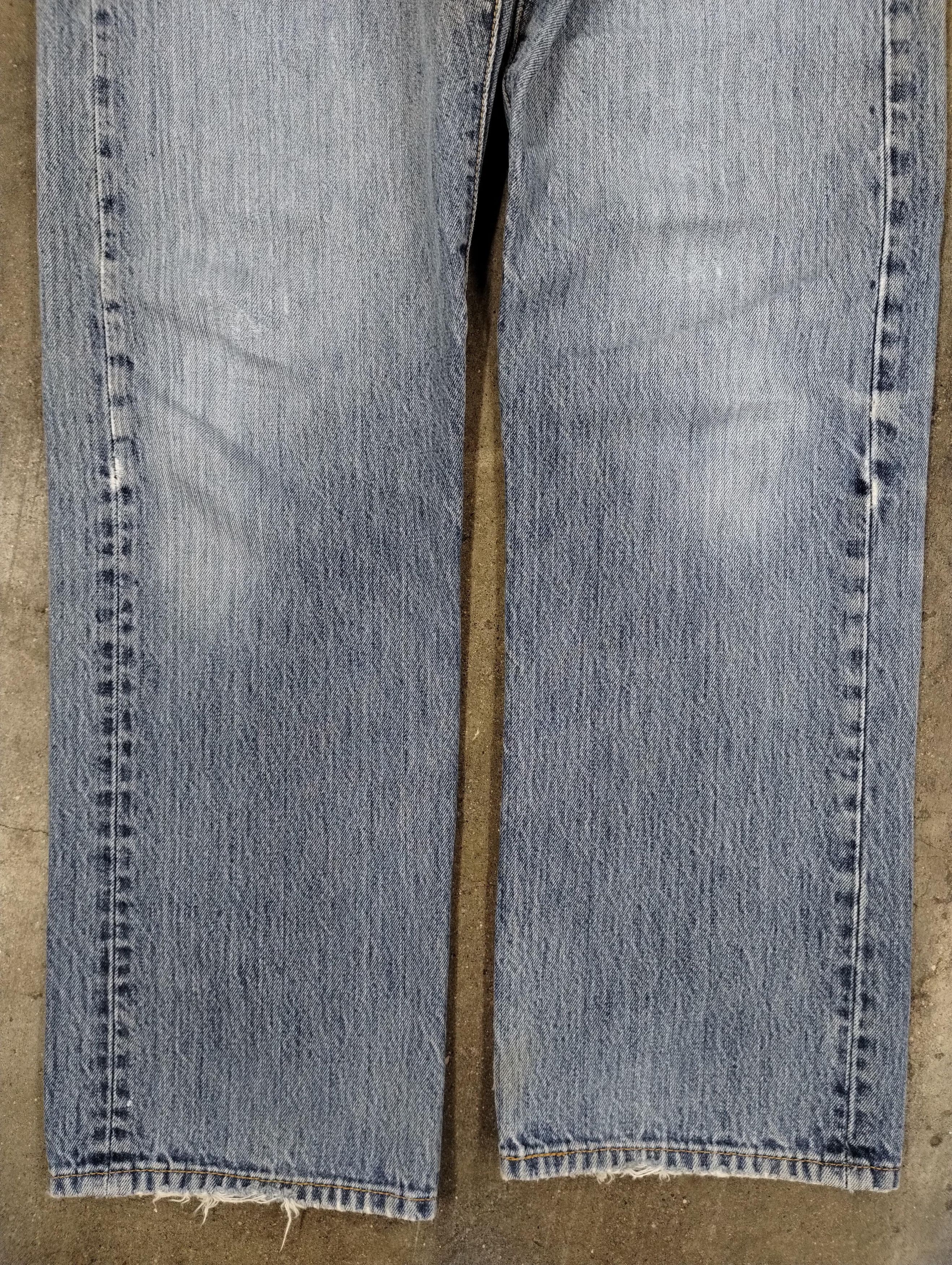 Jean × Vintage Vintage Levis 501 Red Tab 36x32 Size US 35 - 2 Thumbnail