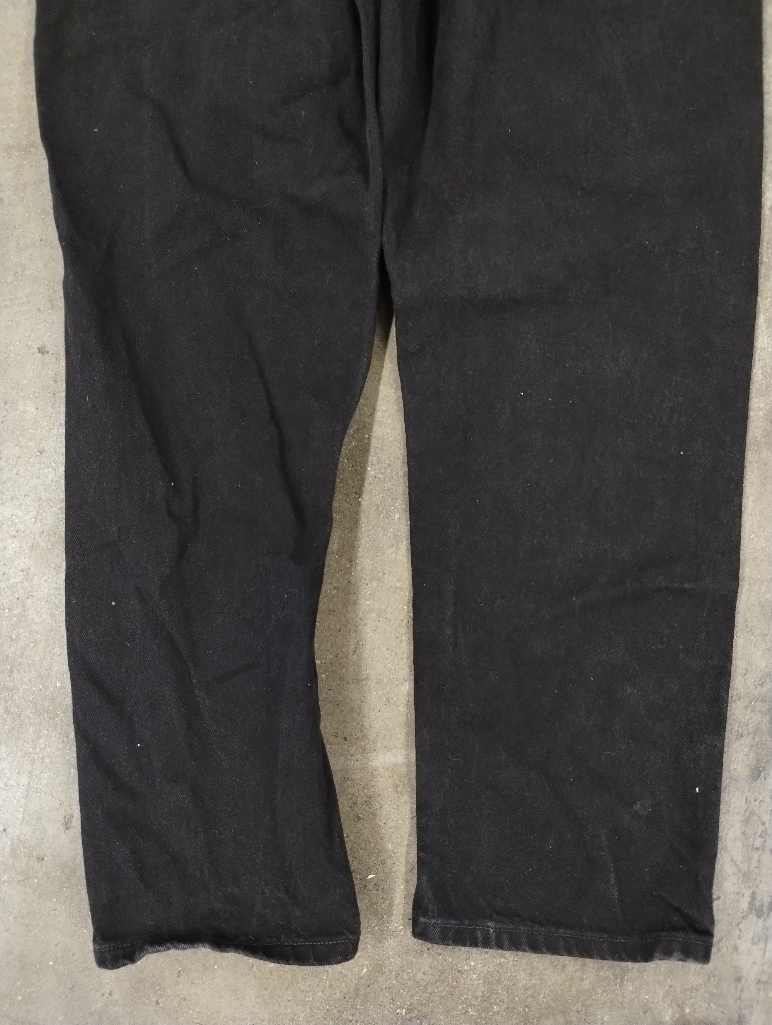 Jean × Rustler × Vintage Vintage Rustler Black Denim 38x29 Size US 36 / EU 52 - 7 Thumbnail