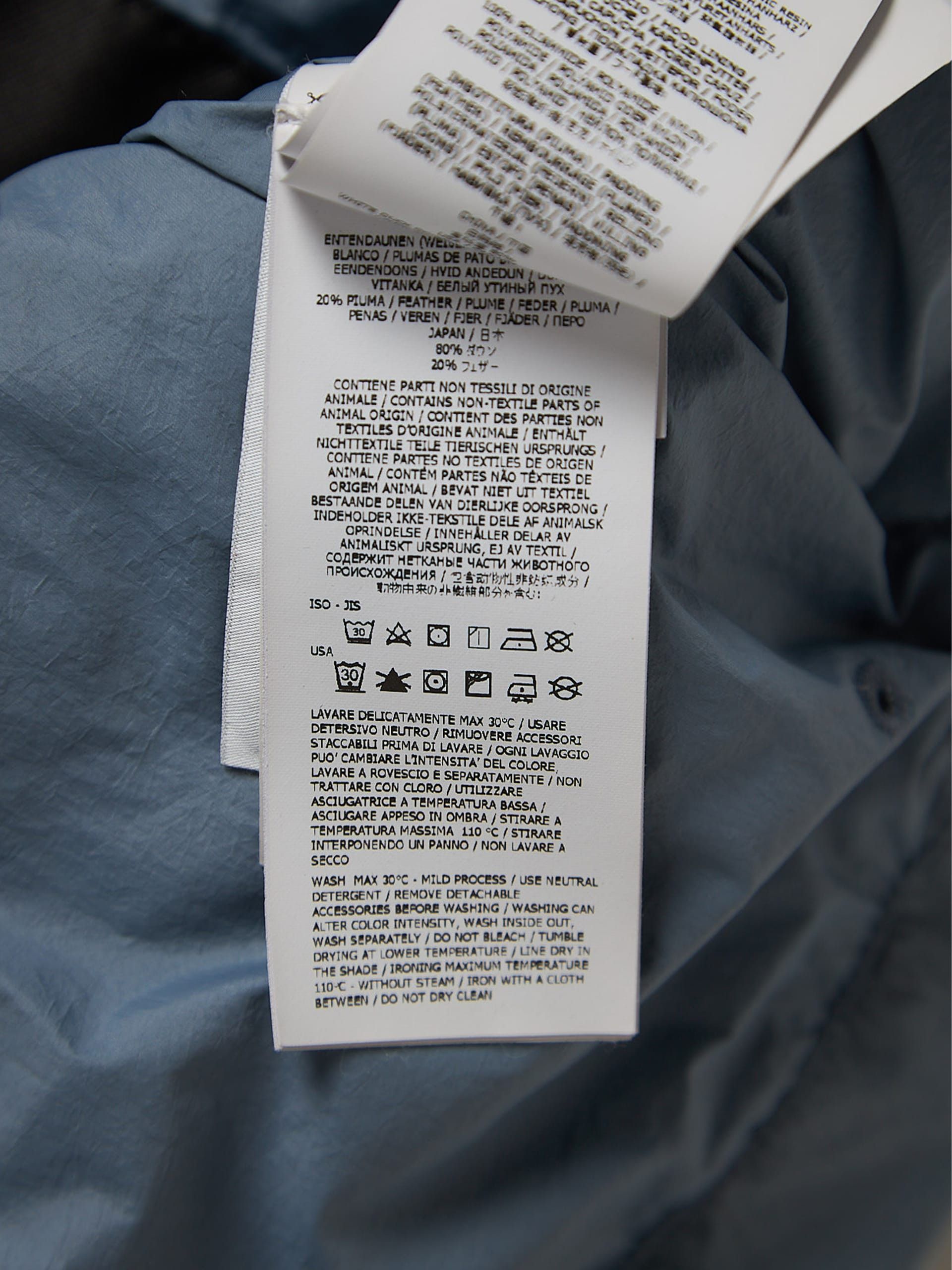 Stone Island Gray-Blue Polyamide Downvest Size US L / EU 52-54 / 3 - 5 Thumbnail