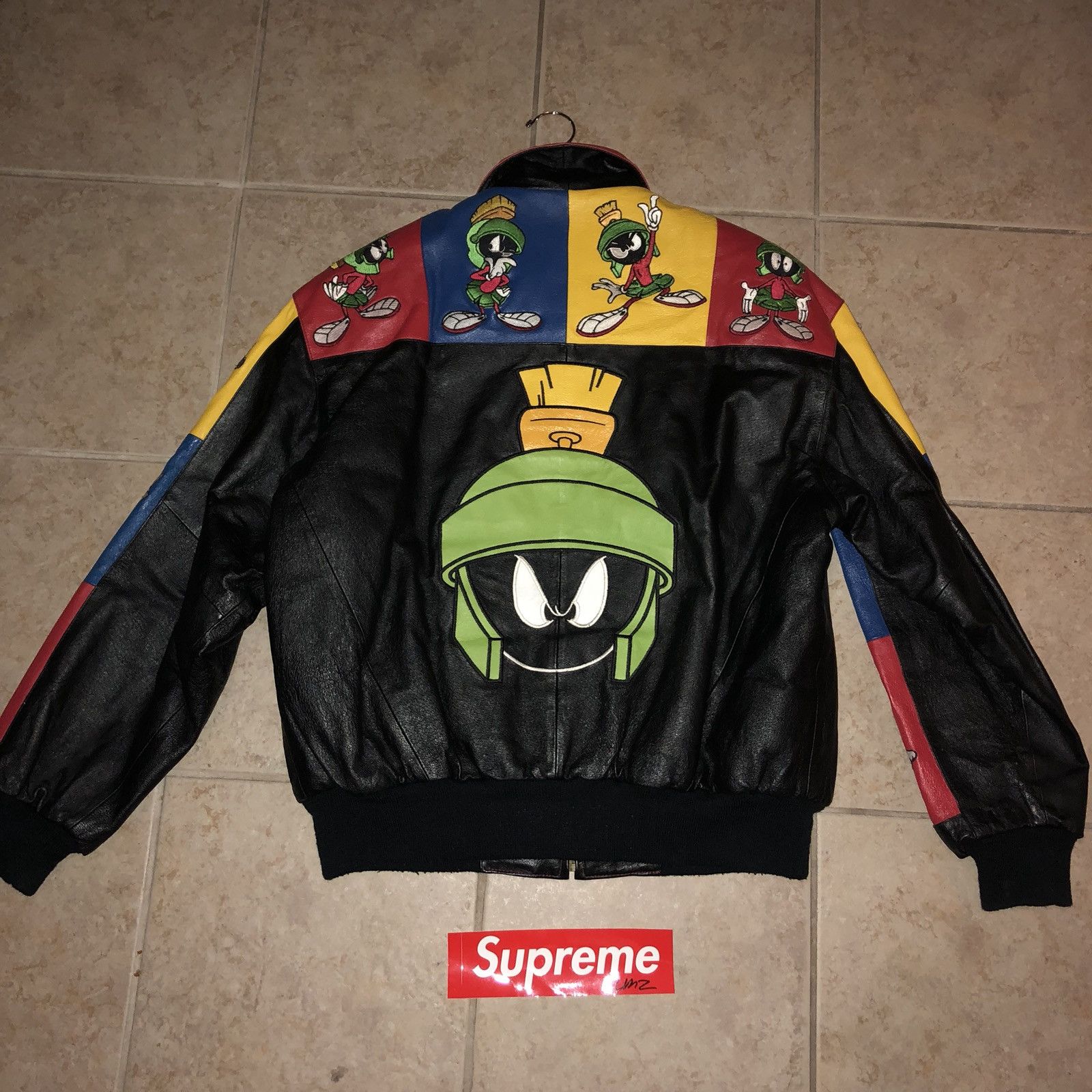 Marvin the martian leather jacket best sale