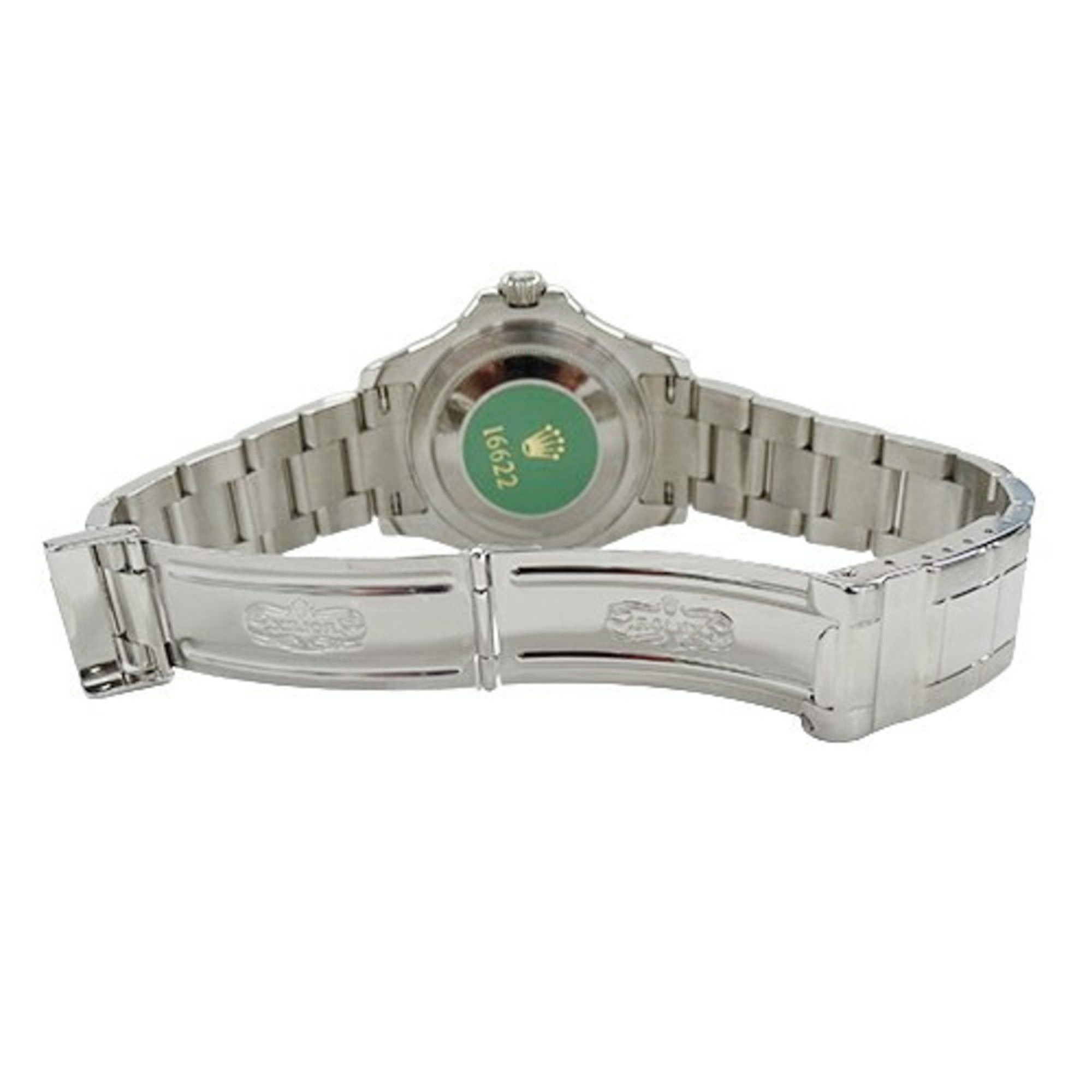 Rolex ROLEX Yacht-Master Rolesium 16622 A-series Men's Watch Date Automatic AT Stainless Steel SS Platinum PT Silver Polished Size ONE SIZE - 5 Thumbnail