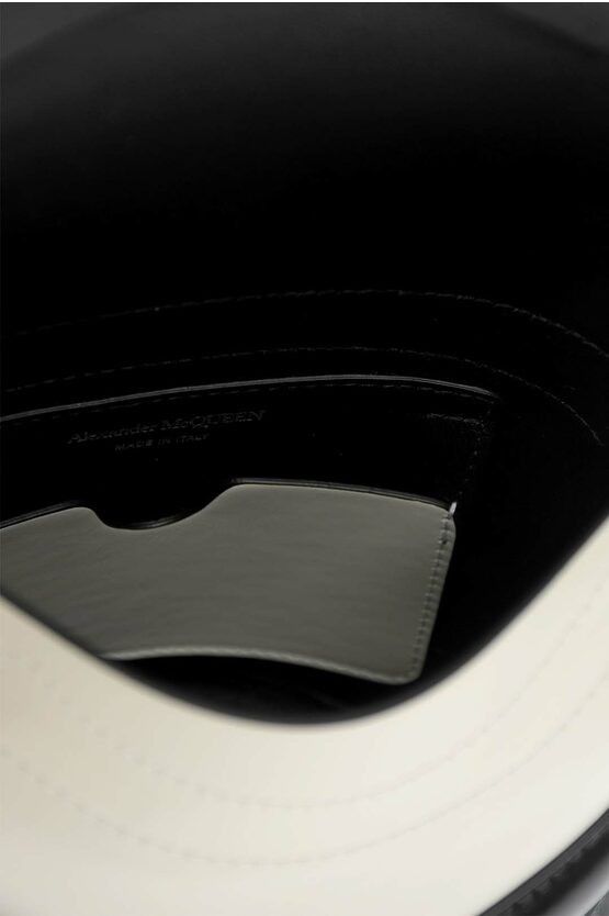 Alexander McQueen Black&White Leather Bucket Bag Size ONE SIZE - 3 Thumbnail