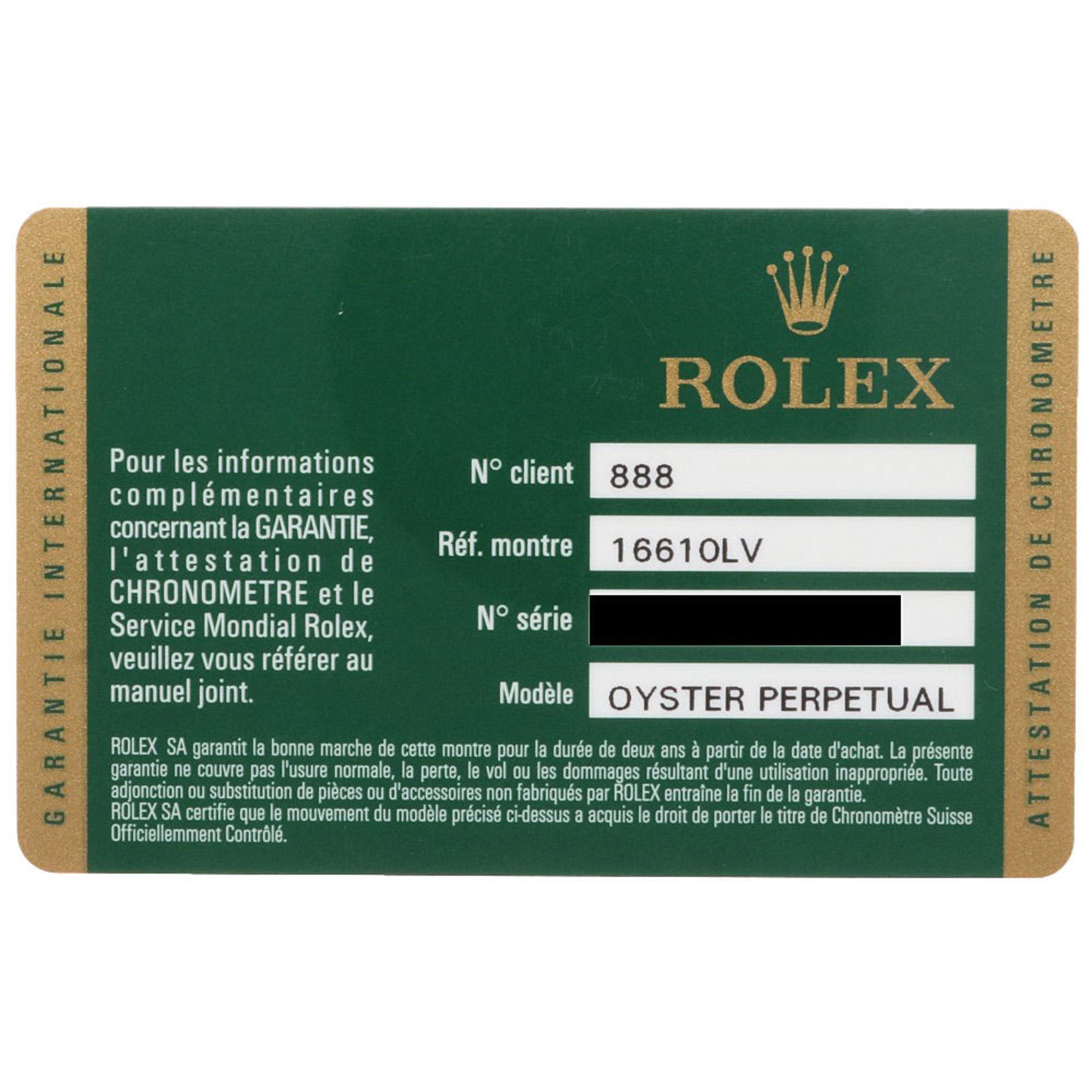 Rolex Rolex Submariner Oyster Perpetual Watch Stainless Steel 16610LV Automatic Men's ROLEX V Serial 2009 Model Overhauled Size ONE SIZE - 11 Thumbnail