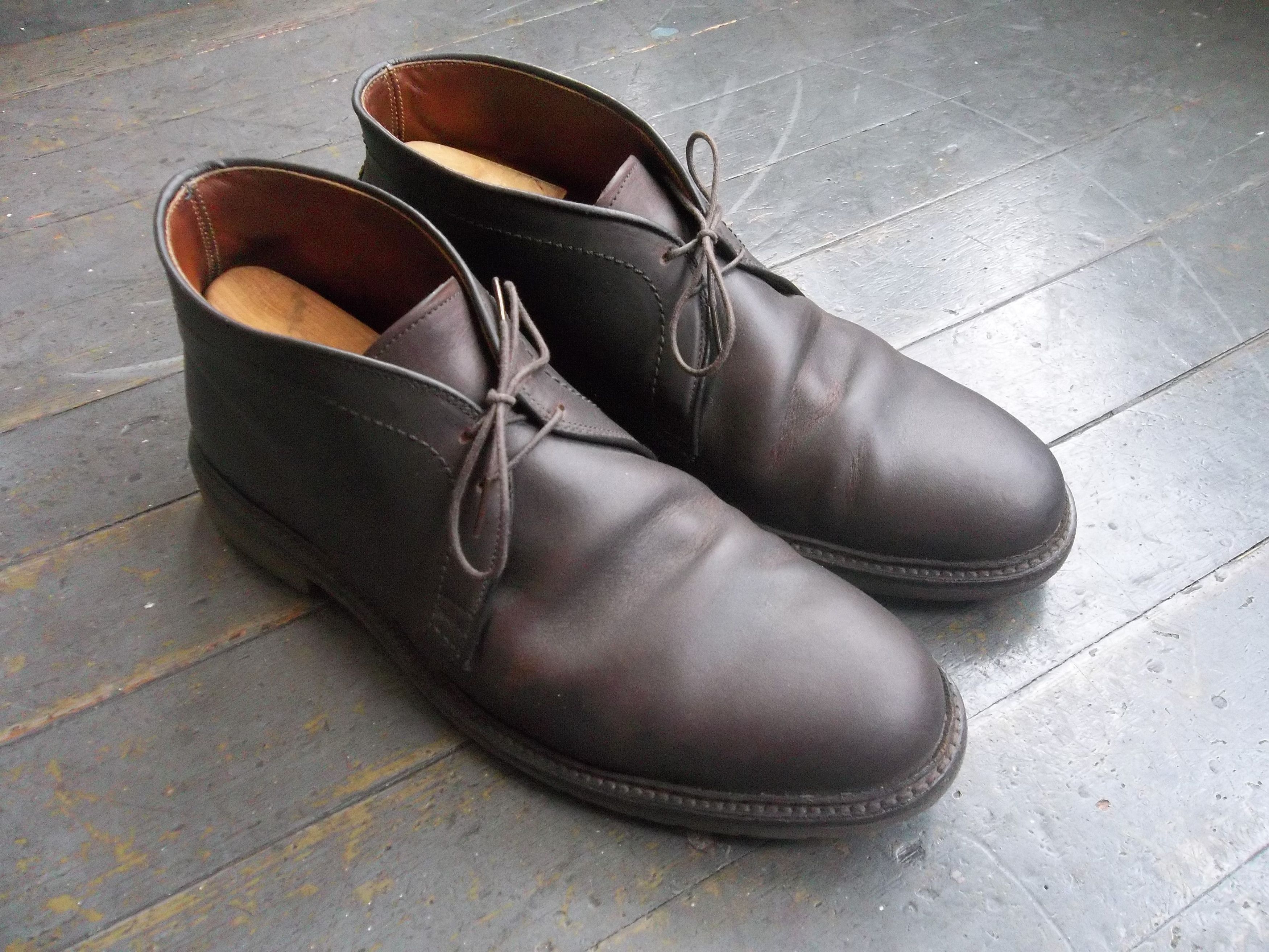 Alden Alden Dark Brown Kudu Leather #1272S Chukka Boots - Made in USA - 10.5 Size US 10.5 / EU 43-44 - 1 Preview