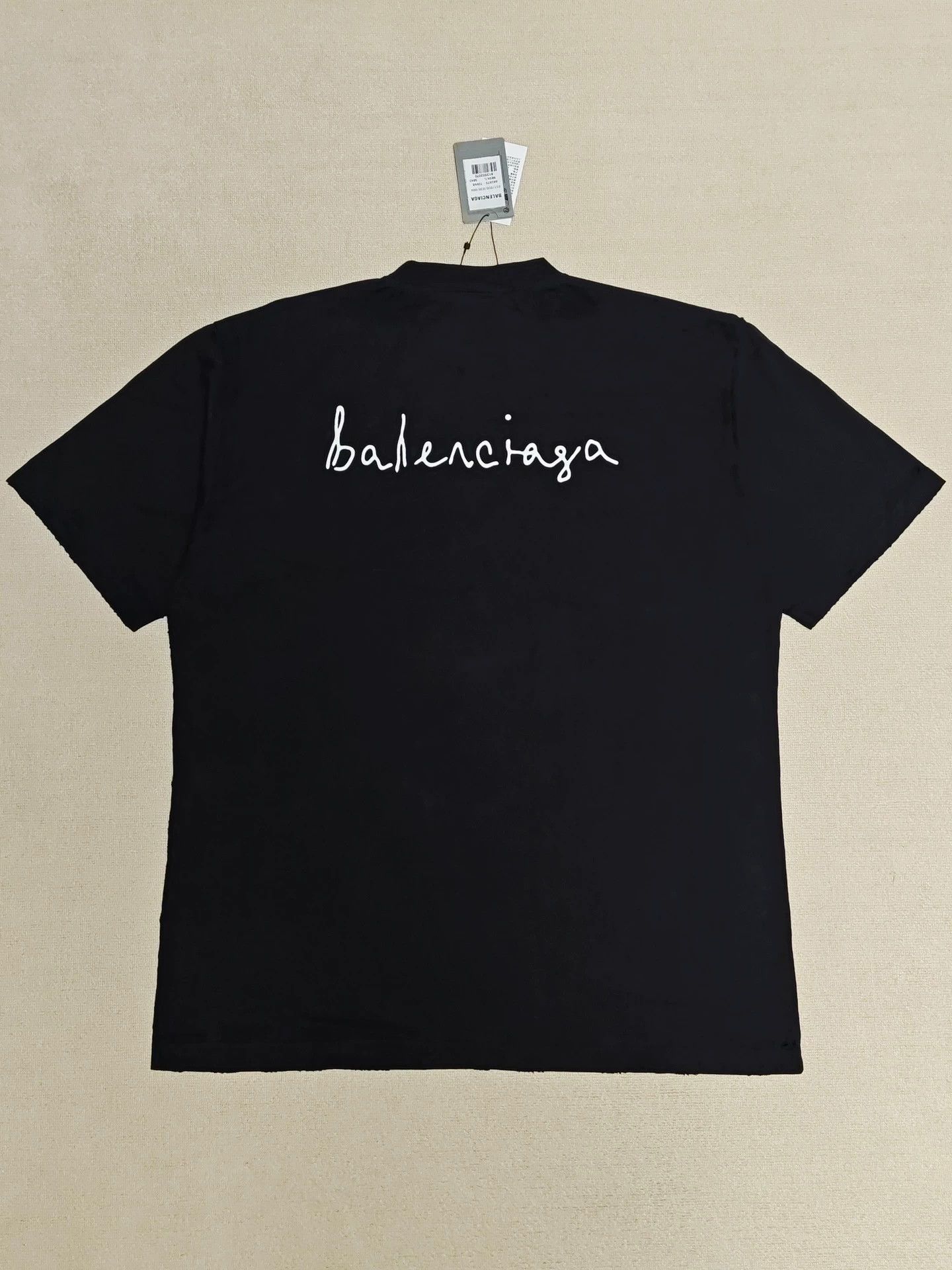 BALENCIAGA]Inside Out Sleeveless T-Shirt/BLACK(790352-TQVJ4