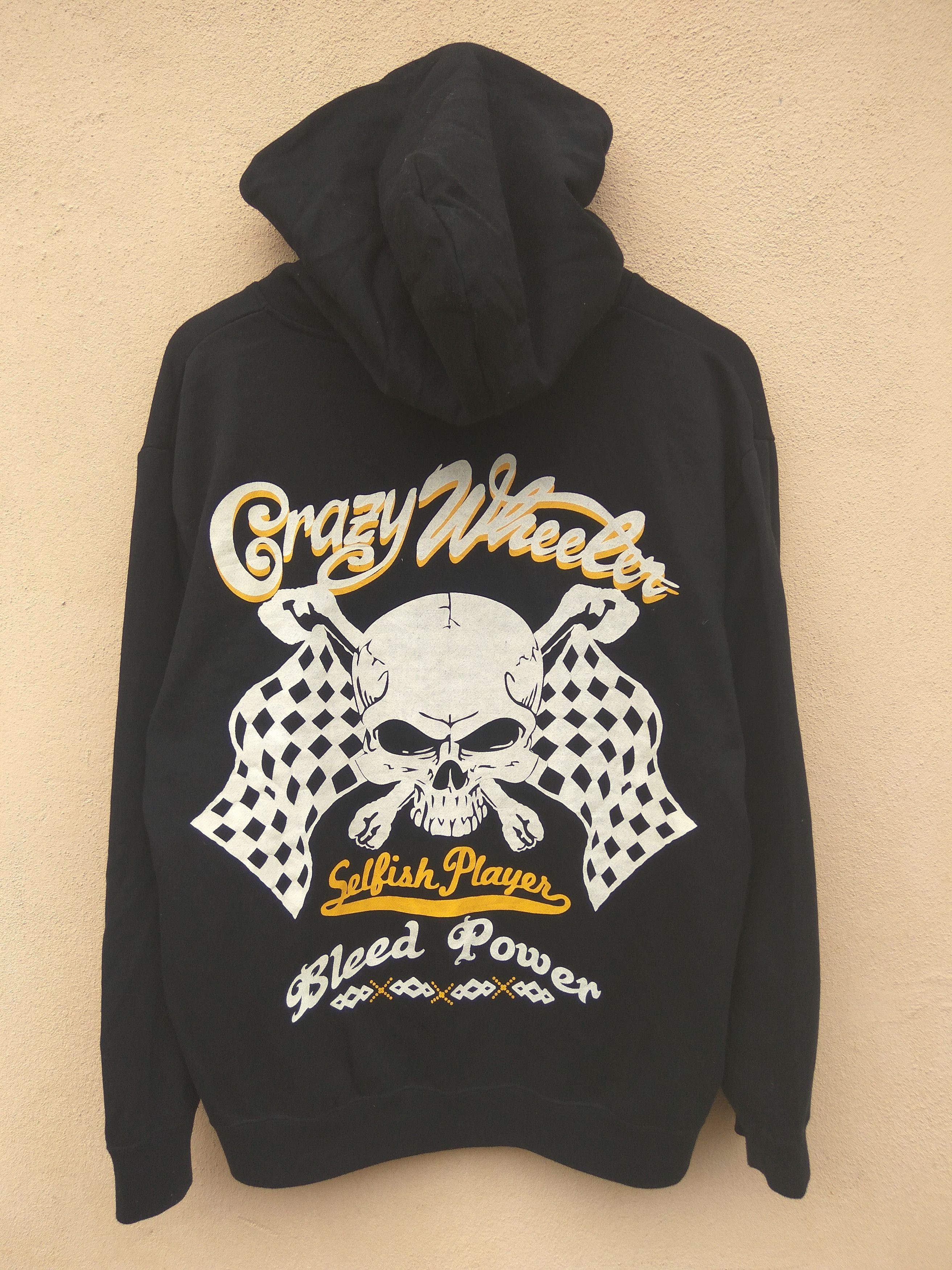 Seditionaries Bullet Noise Skulls Hoodies Crazy Wheeler Hells Chopper Size US M / EU 48-50 / 2 - 2 Thumbnail
