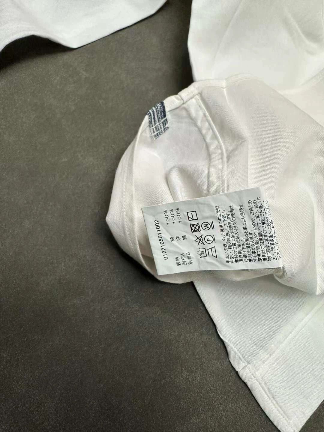 Visvim Visvim Albacore Button Down Shirt Long Sleeves Sashiko White (21FW) Size US XL / EU 56 / 4 - 5 Thumbnail