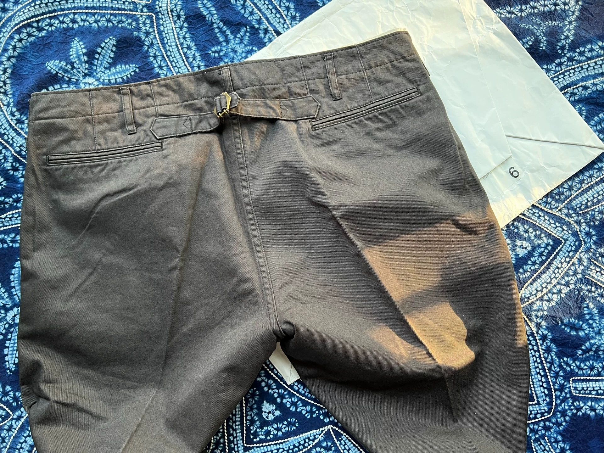 Visvim Visvim high-water chino 20ss High density cotton niners Size US 40 / EU 56 - 2 Thumbnail