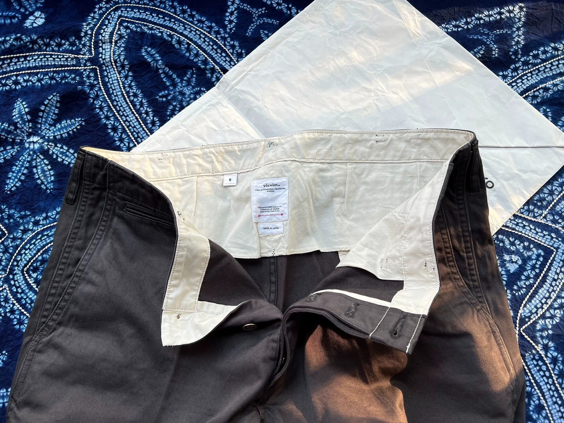 Visvim Visvim high-water chino 20ss High density cotton niners Size US 40 / EU 56 - 4 Thumbnail