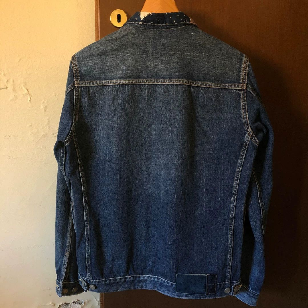Visvim visvim 101 vintage denim jacket with floral collar Size US L / EU 52-54 / 3 - 2 Thumbnail