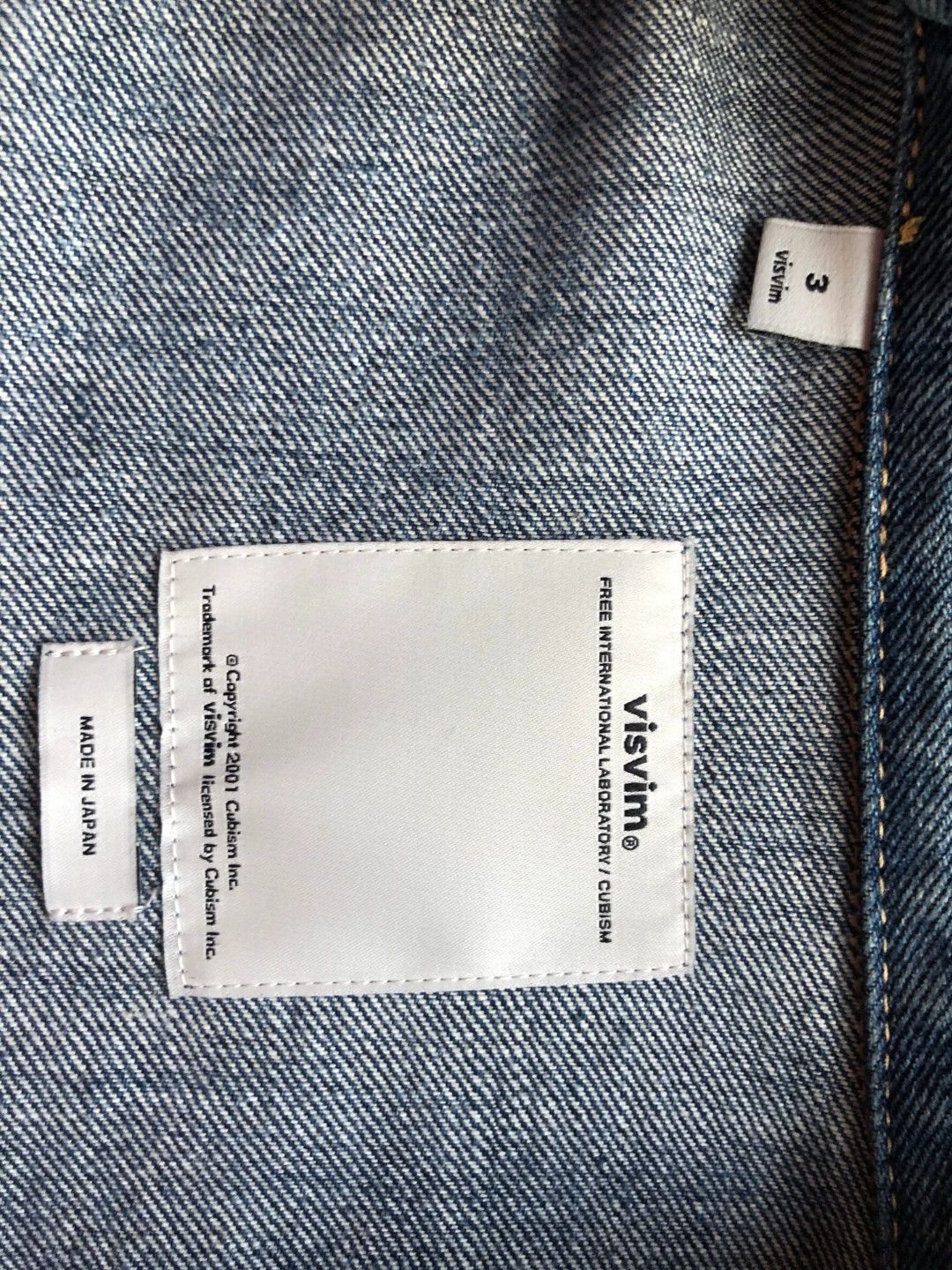 Visvim visvim's classic 101 washed denim jacket Size US L / EU 52-54 / 3 - 4 Thumbnail