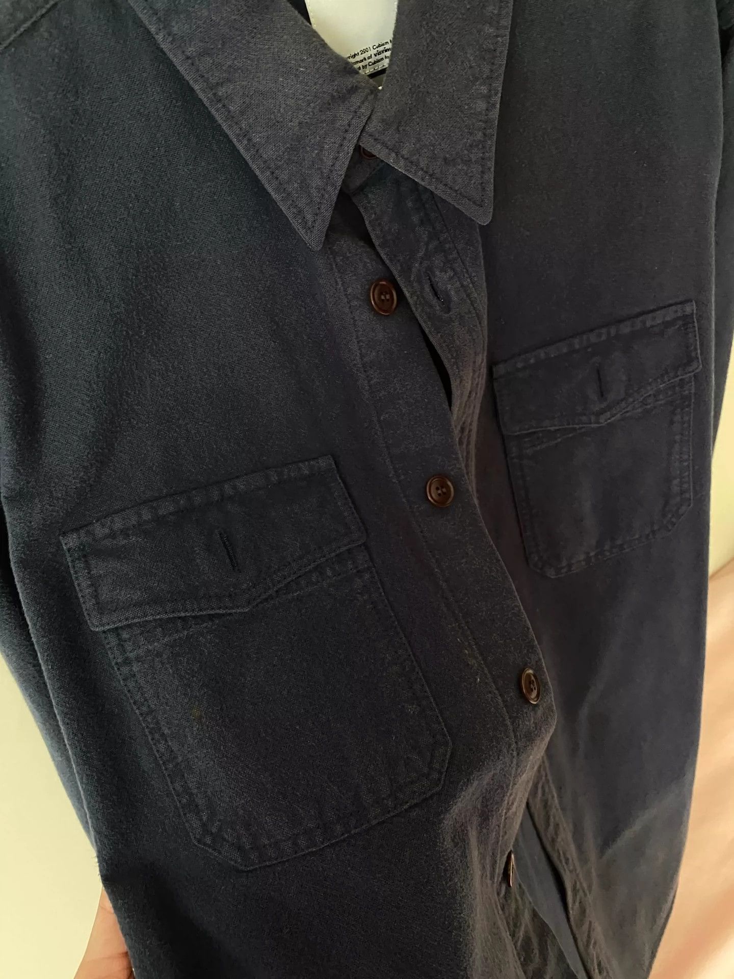 Visvim Visvim thin dark blue corduroy for old shirts Size US M / EU 48-50 / 2 - 4 Thumbnail