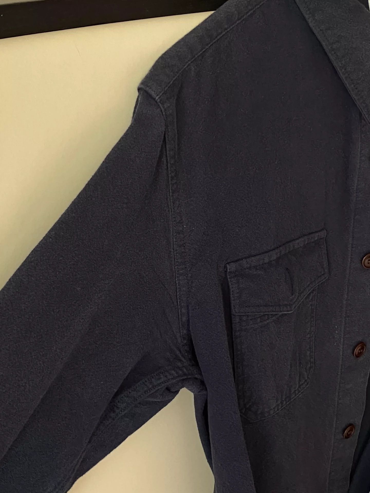 Visvim Visvim thin dark blue corduroy for old shirts Size US M / EU 48-50 / 2 - 6 Thumbnail