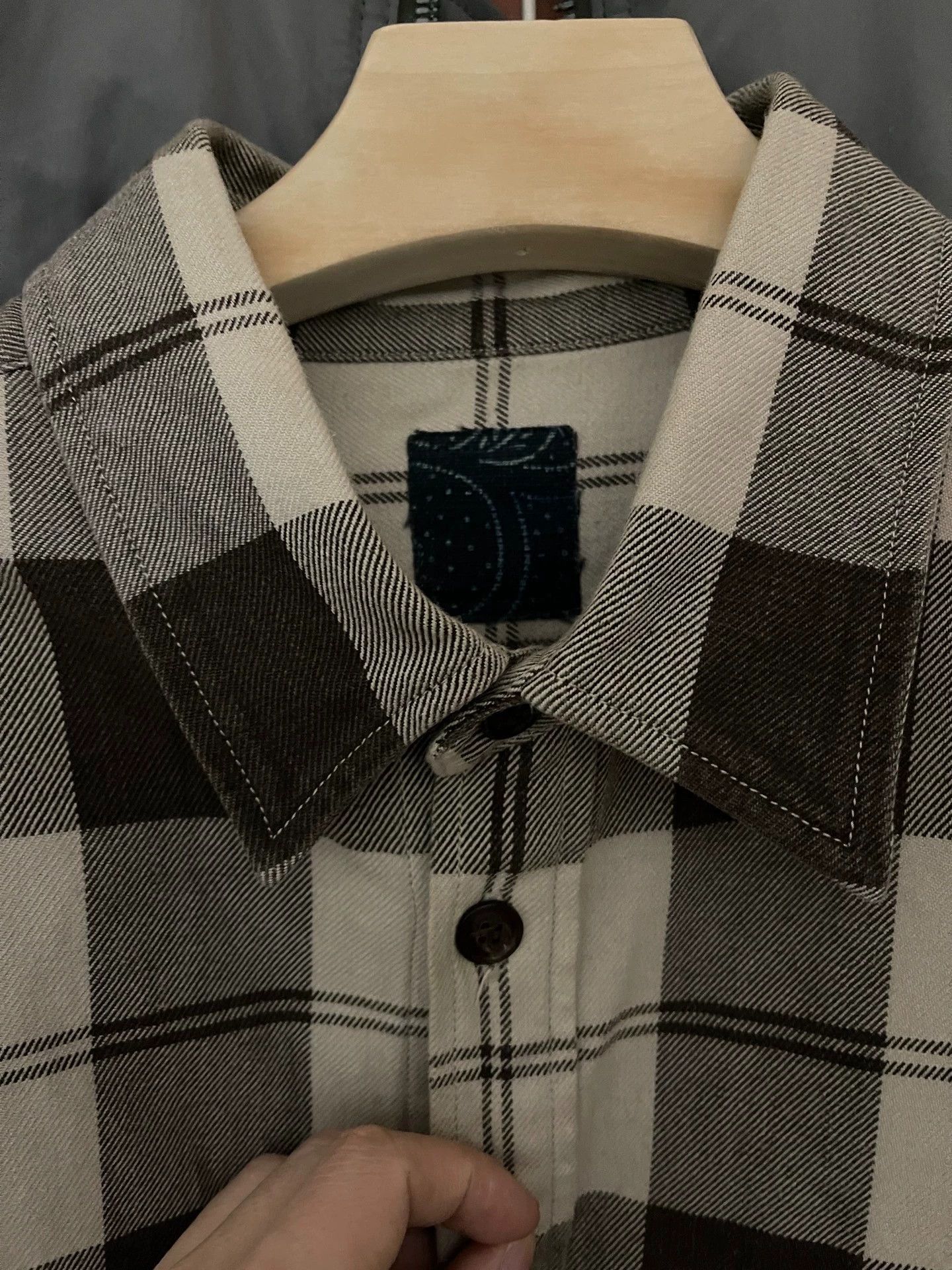 Visvim Visvim 22aw ICT LUMBER Mud dyed shirt Size US M / EU 48-50 / 2 - 4 Thumbnail