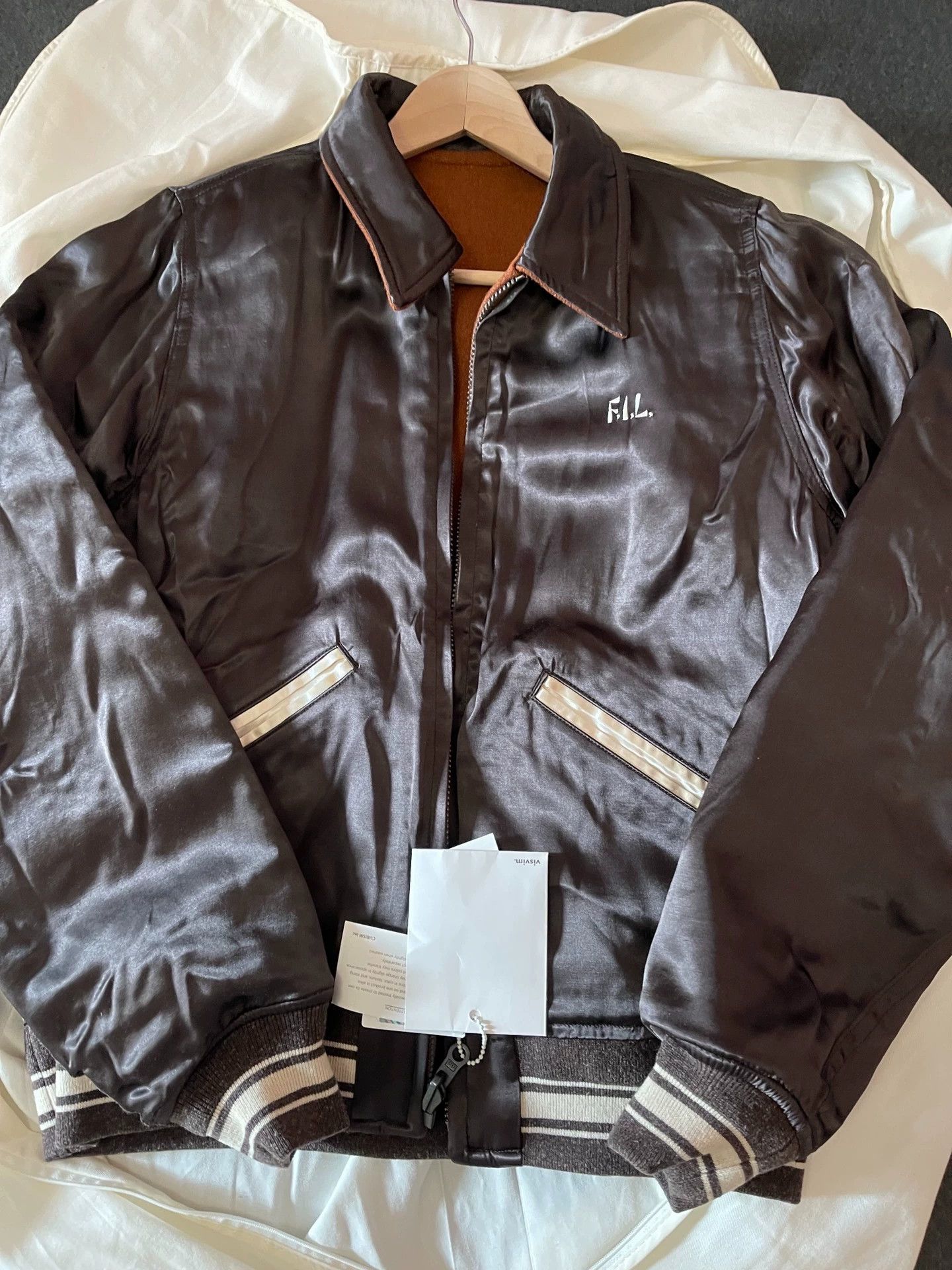 Visvim Visvim 18SS Satin Bomber JKT 18SS Peerless Reversible Satin Bomber Jacket Size US L / EU 52-54 / 3 - 2 Thumbnail