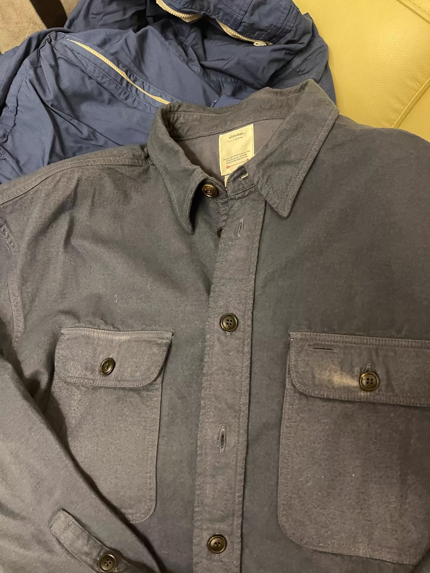 Visvim visvim 20SS LUMBER SHIRT L/S (UNEVEN DYE) Size US M / EU 48-50 / 2 - 2 Thumbnail