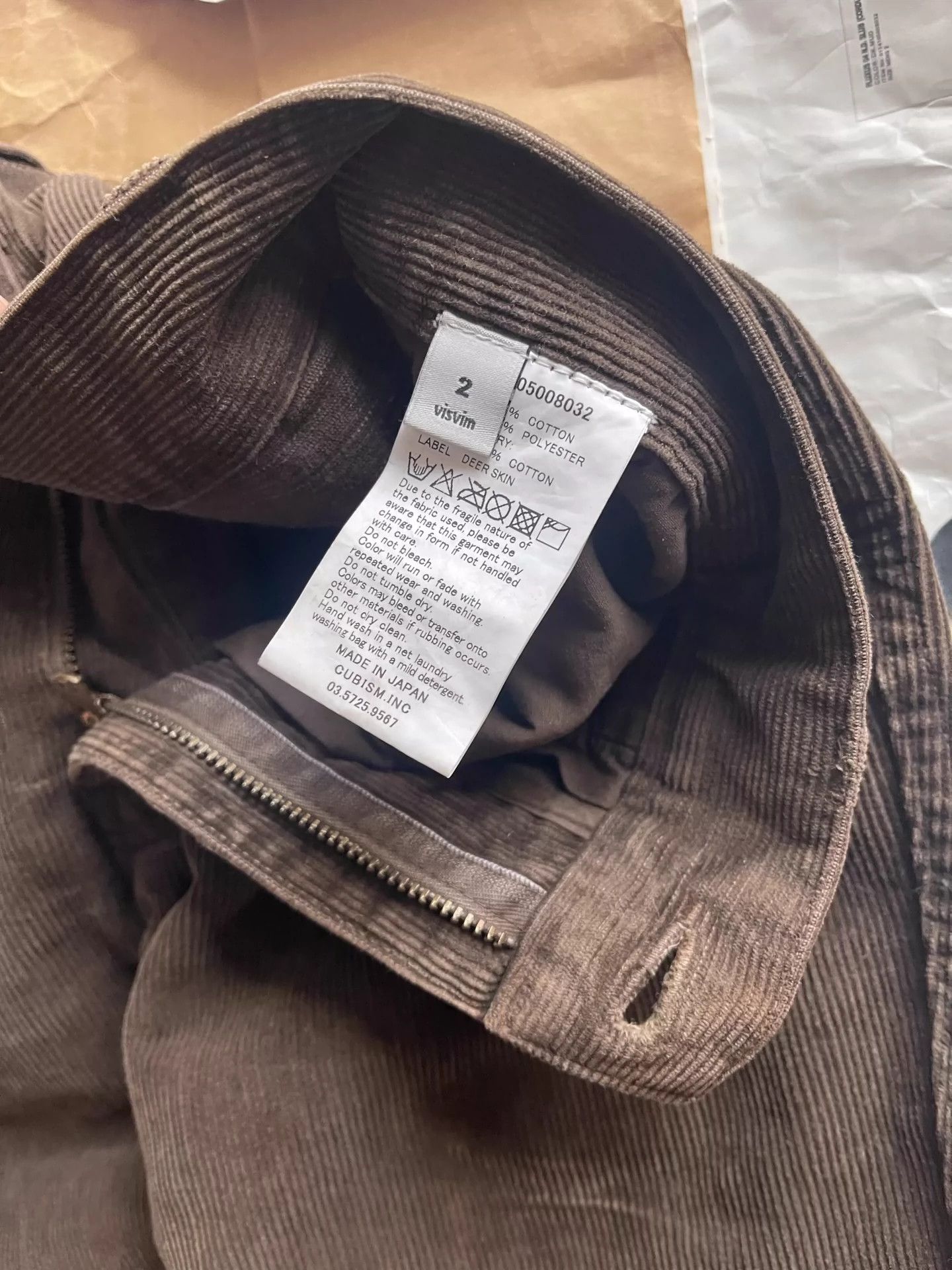 Visvim VISVIM FLUXUS N.D SLUB���CORDUROY��� Size US 32 / EU 48 - 6 Thumbnail