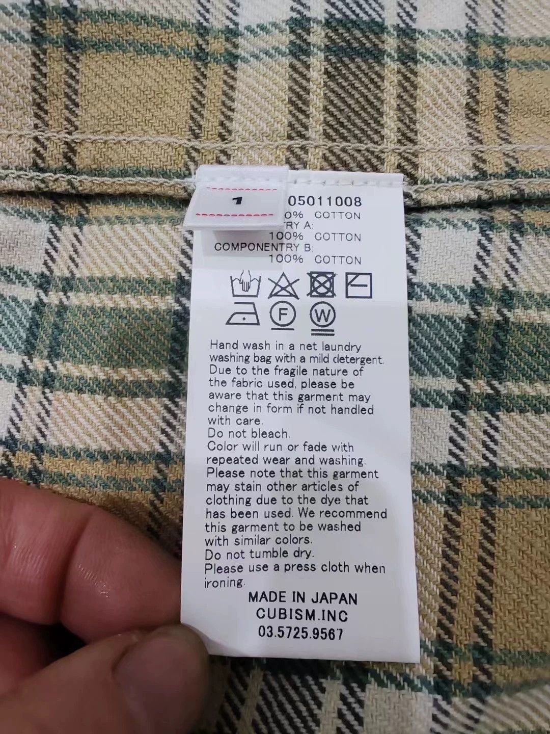 Visvim VISVIM 20SS LUMBER SHIRT CRASH Size US S / EU 44-46 / 1 - 8 Thumbnail