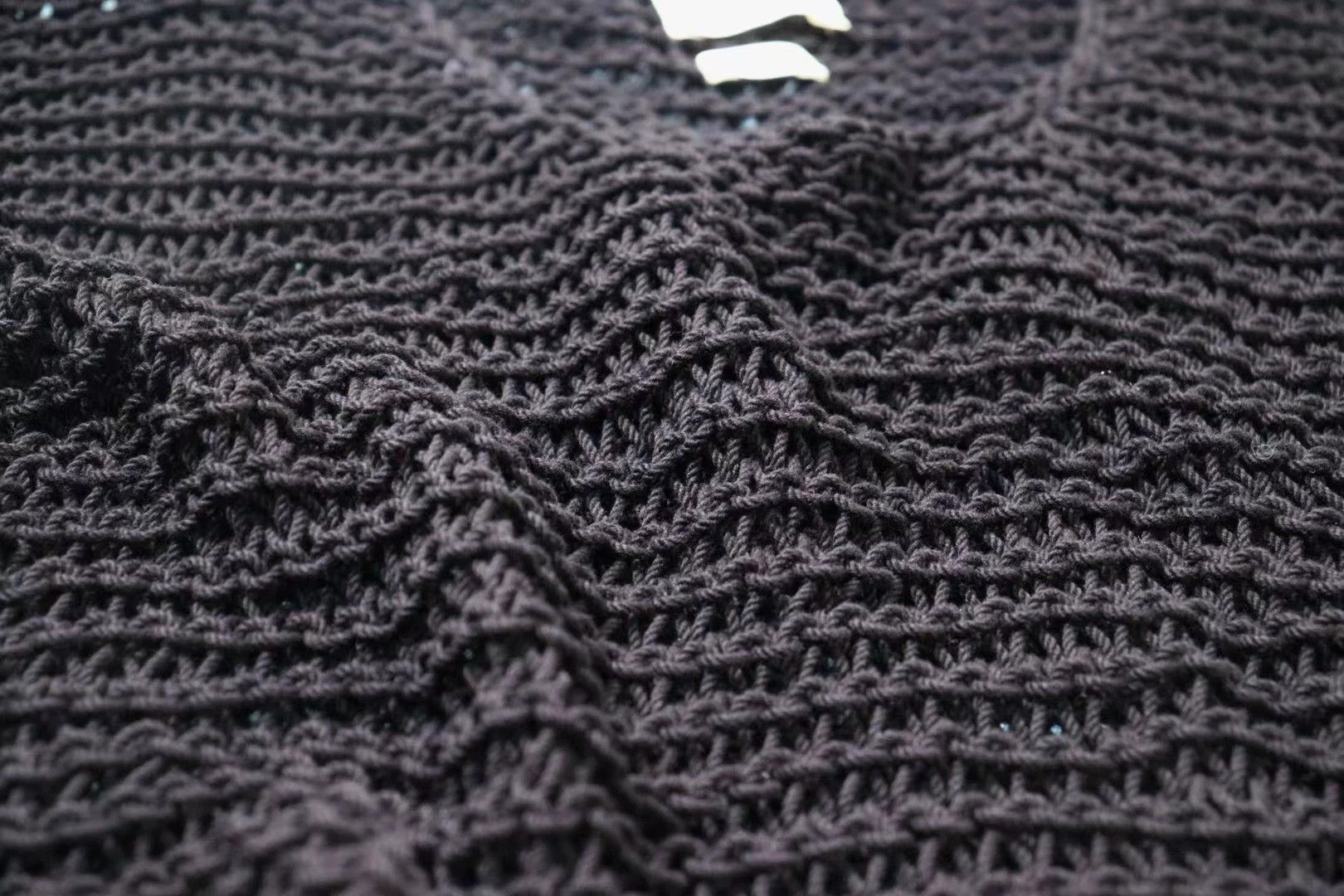 Visvim Visvim Lattice Vest Hand-Knit Size US XXL / EU 58 / 5 - 5 Thumbnail