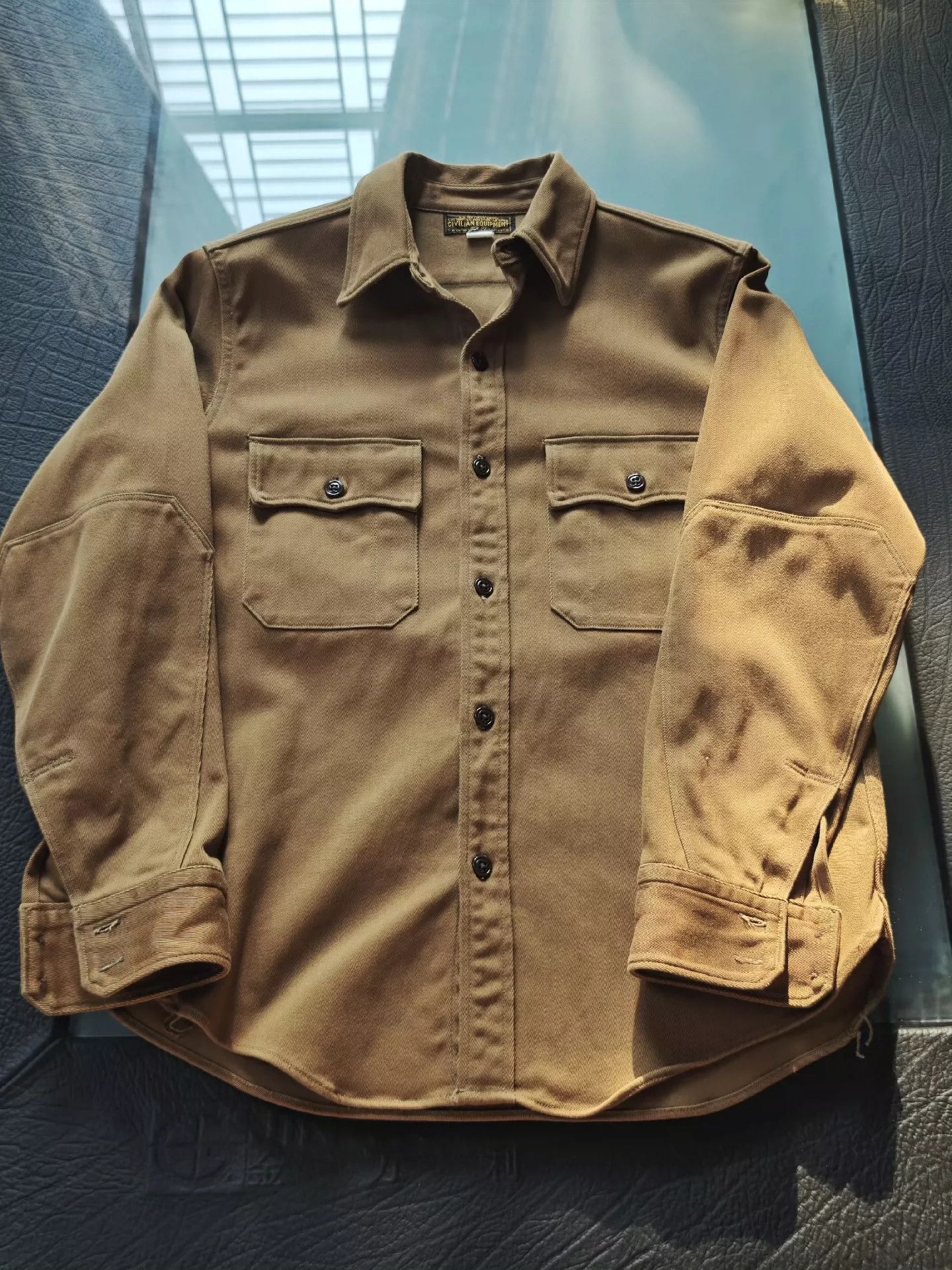 Freewheelers Freewheelers Officer's shirt Size US S / EU 44-46 / 1 - 2 Thumbnail