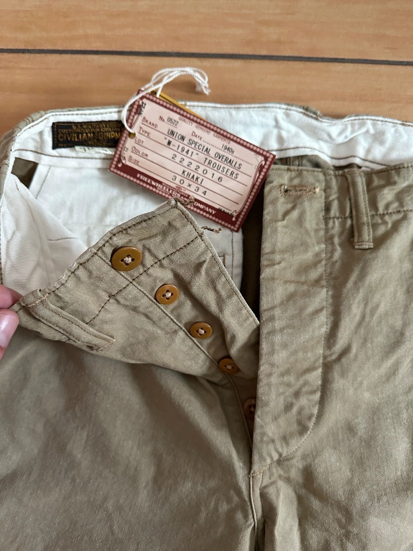 Freewheelers Freewheelers khaki pants Size US 30 / EU 46 - 2 Thumbnail
