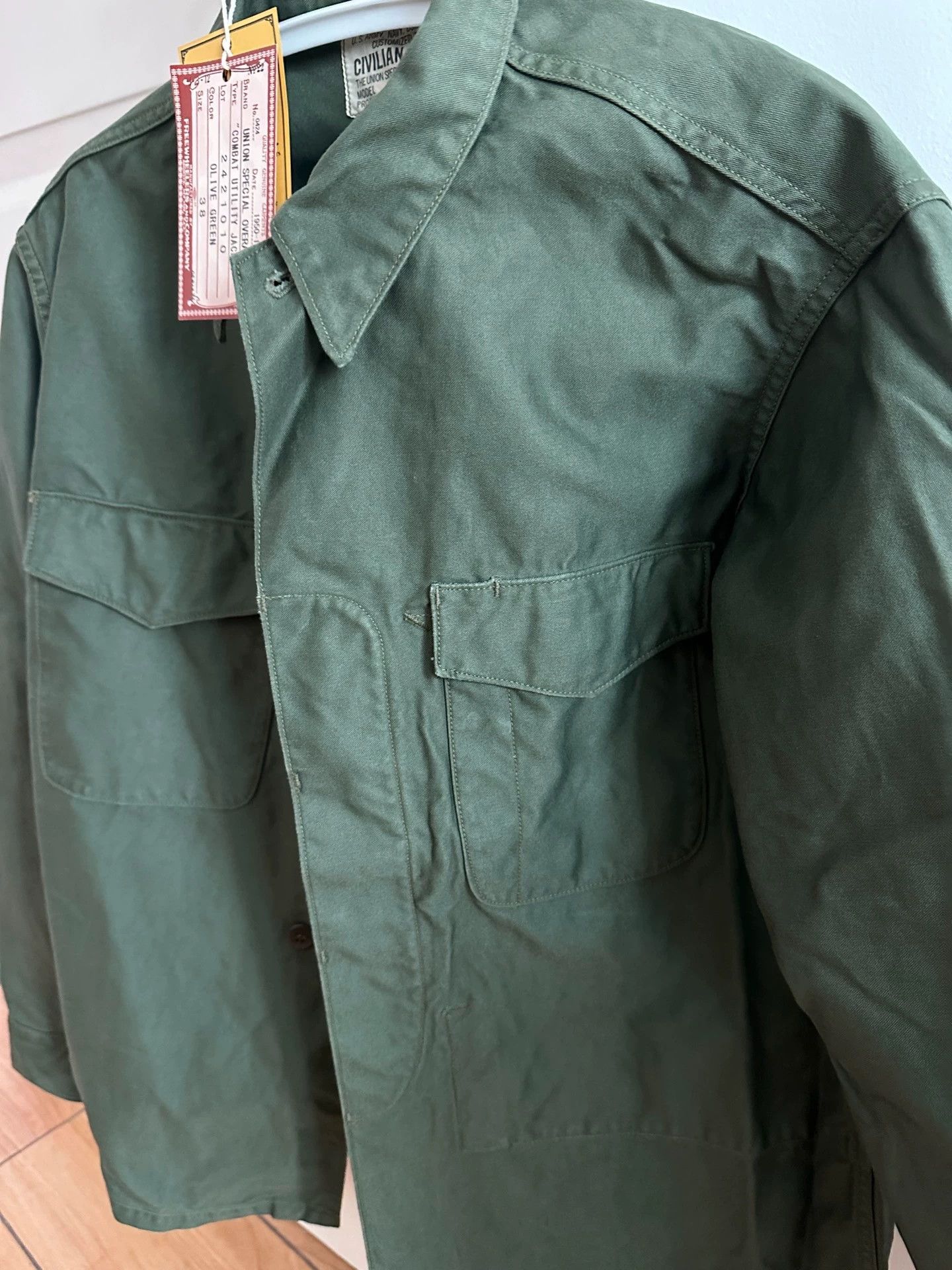 Freewheelers Freewheelers Military green jacket coat Size US M / EU 48-50 / 2 - 2 Thumbnail