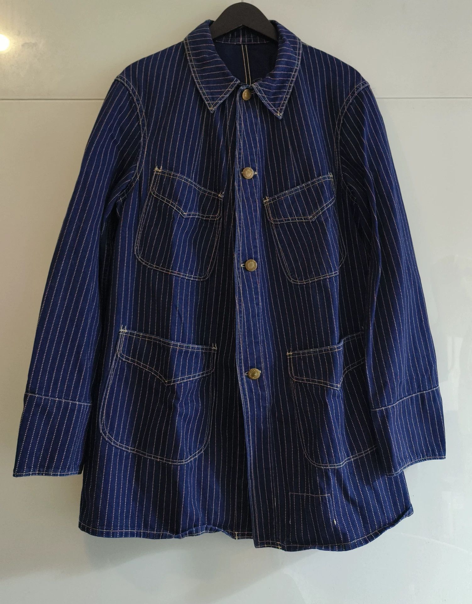 Freewheelers Freewheelers Railway worker's coat Size US M / EU 48-50 / 2 - 2 Thumbnail