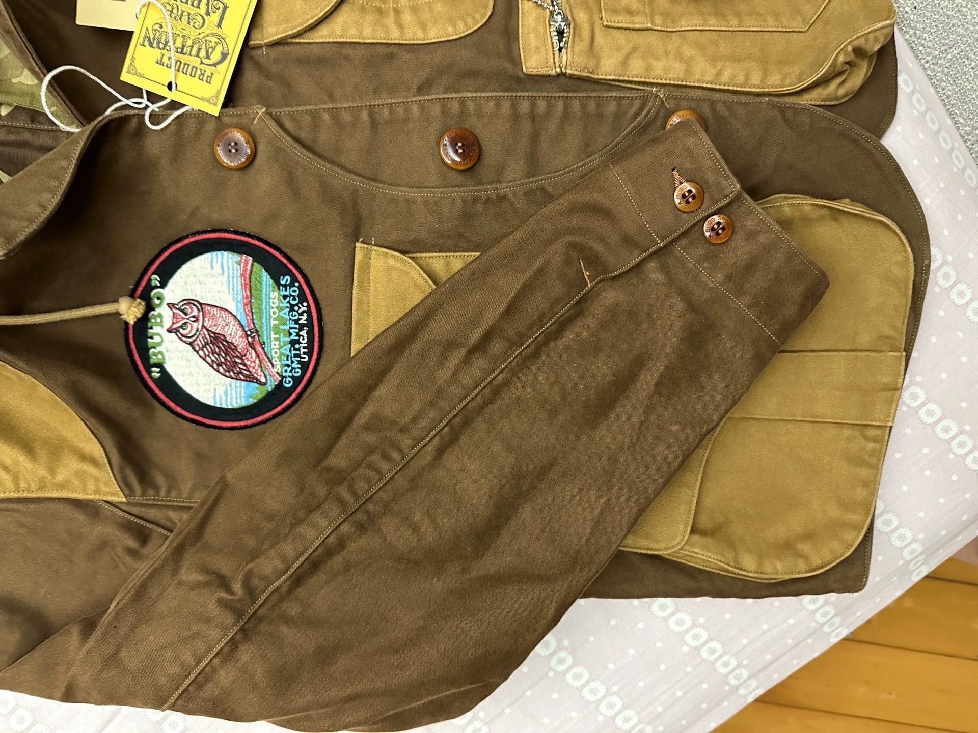 Freewheelers Freewheelers Hunting hooded jacket Size US M / EU 48-50 / 2 - 2 Thumbnail