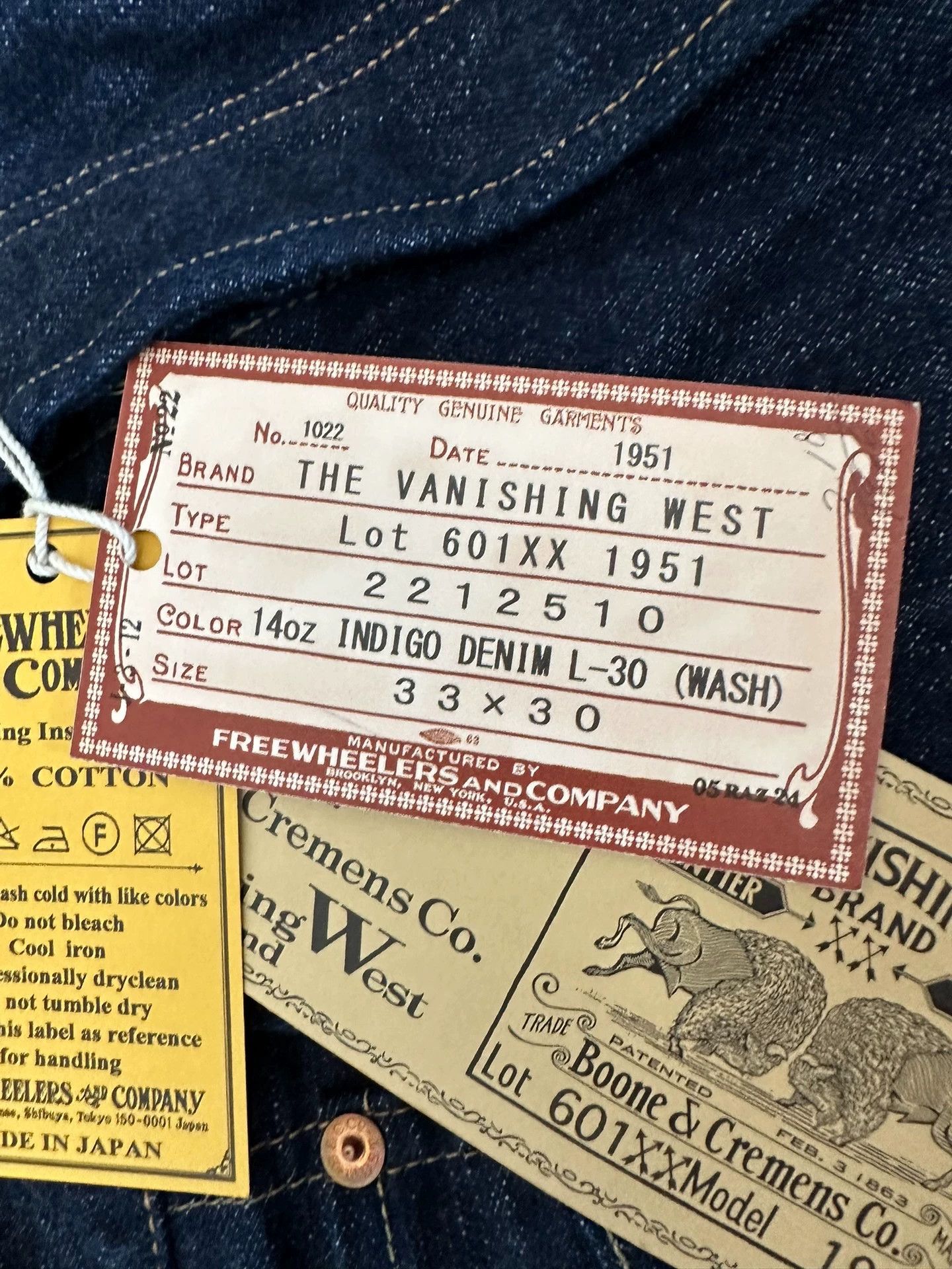 Freewheelers Freewheelers Jeans Size US 32 / EU 48 - 5 Thumbnail