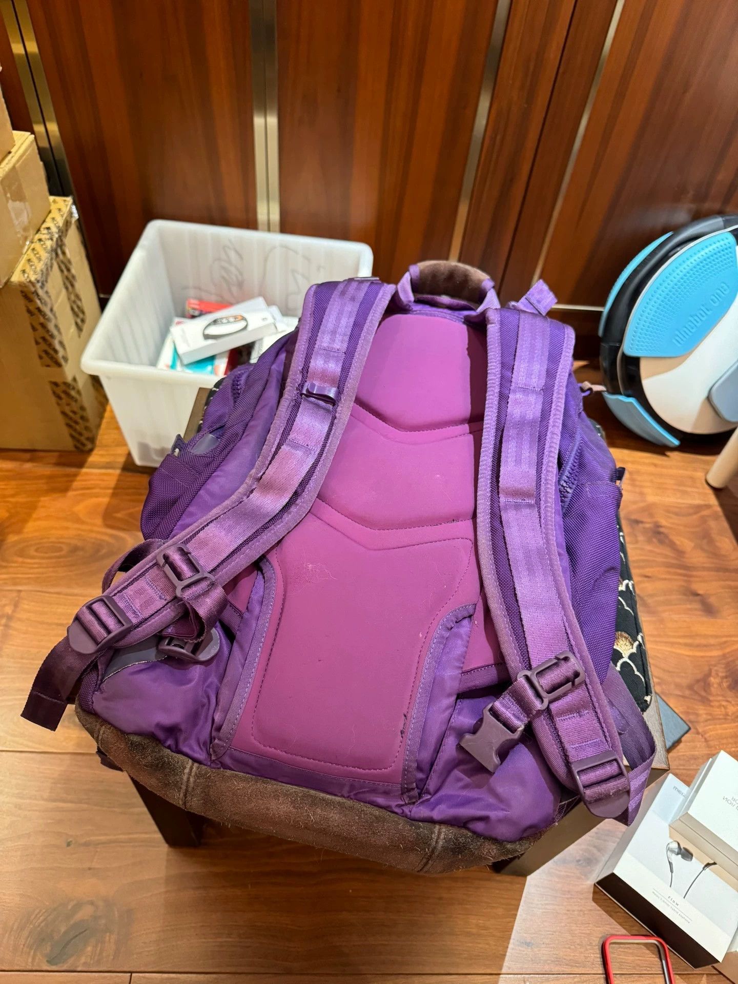 Visvim Ballistic Patchwork Visvim Ballistic 25L Purple Backpack