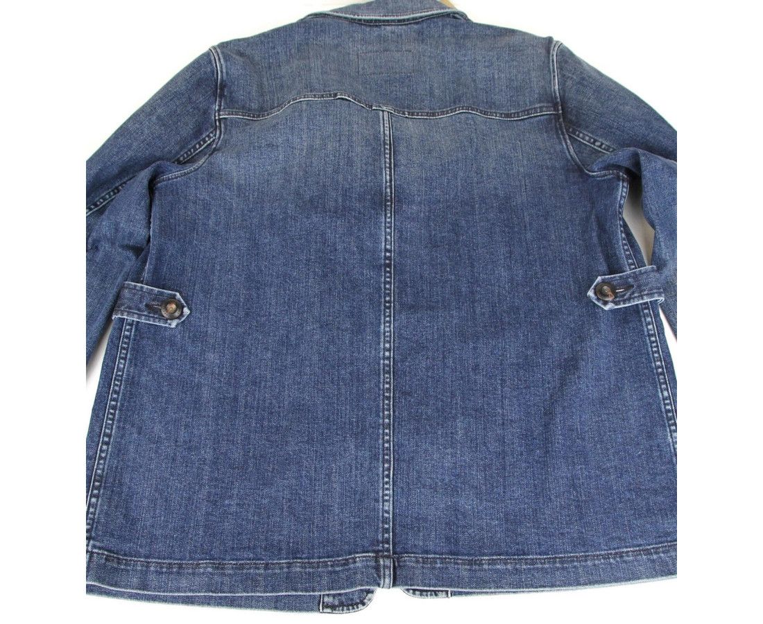 Burberry Men's Blue Denim Decorative Washed Trim Jacket (52 EU / 42 Size US L / EU 52-54 / 3 - 8 Thumbnail