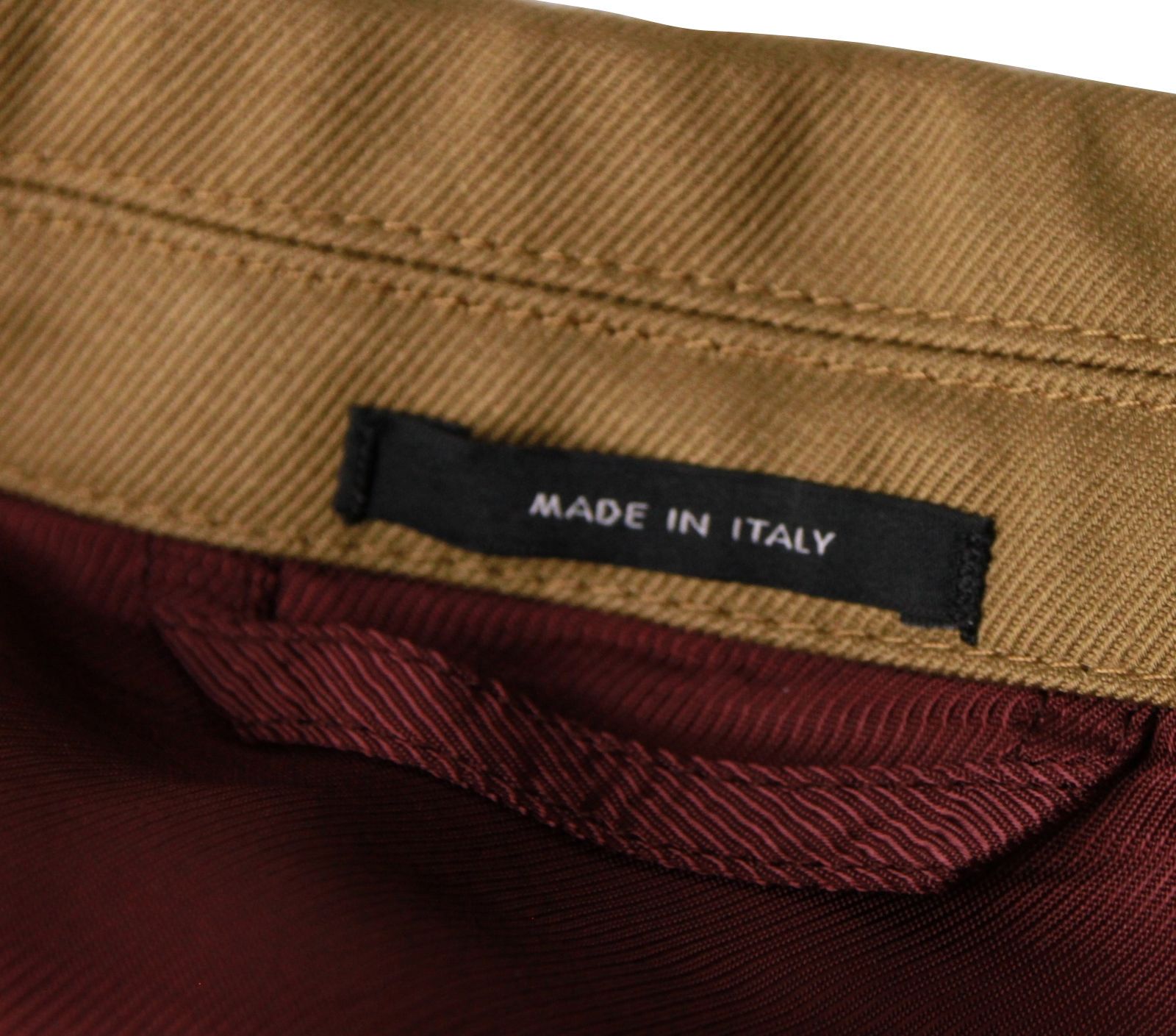 Gucci Men's Light Brown Cotton Jacket (G 52 / US 42) Size US L / EU 52-54 / 3 - 5 Thumbnail