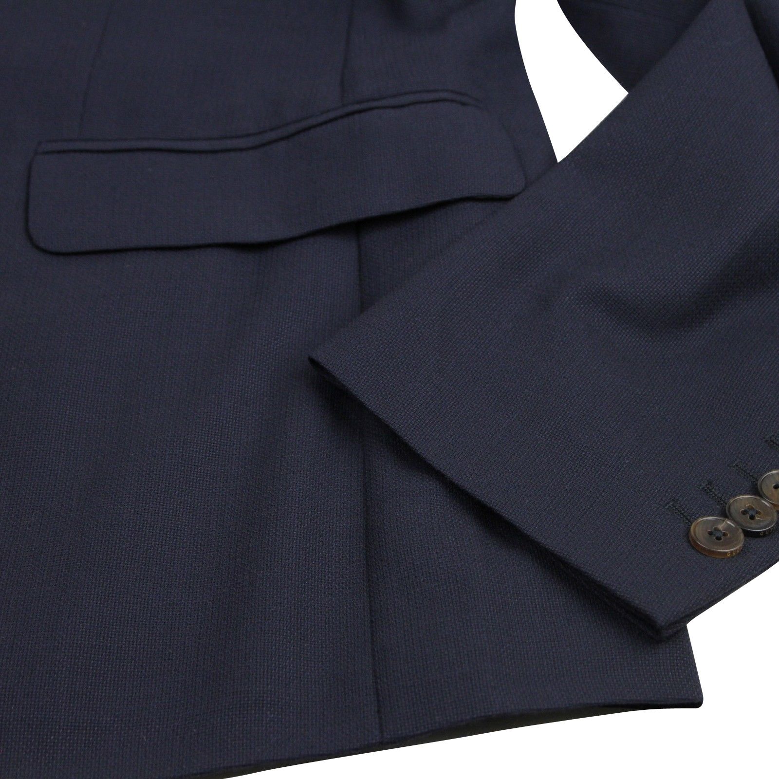 Gucci Men's Panama Blue Wool Gauze Formal 2 Buttons Jacket (G 54 Size US L / EU 52-54 / 3 - 7 Thumbnail