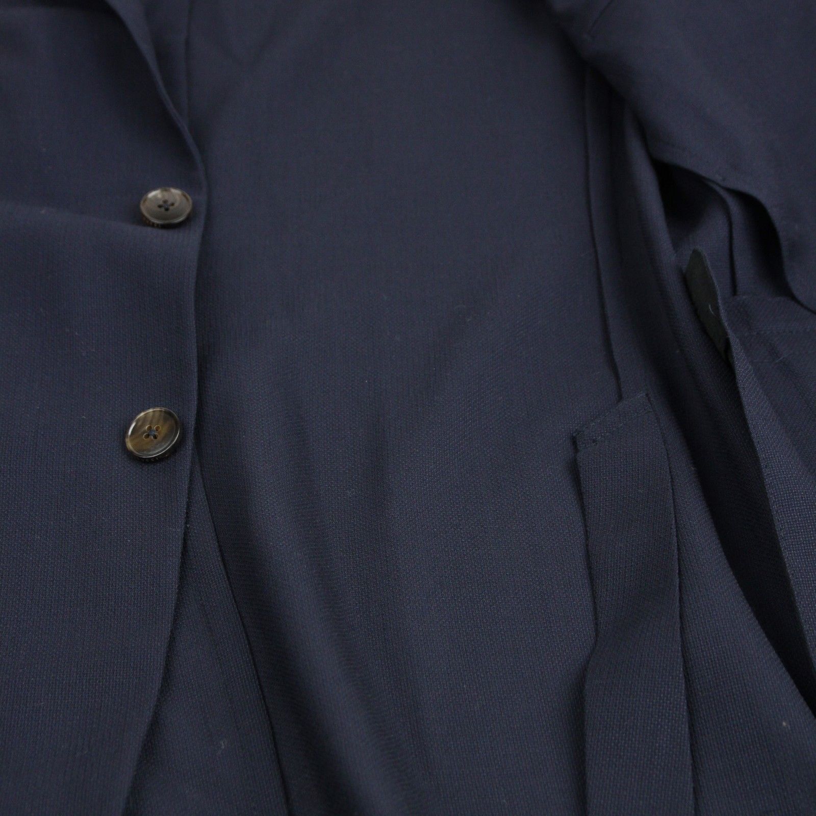 Gucci Men's Panama Blue Wool Gauze Formal 2 Buttons Jacket (G 54 Size US L / EU 52-54 / 3 - 6 Thumbnail