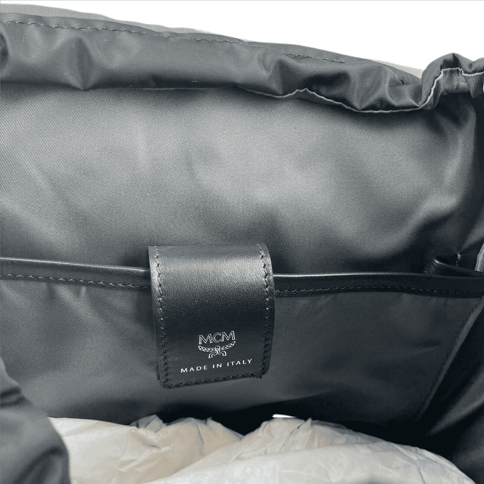 MCM Women's Black Nylon Luft Hoodie Backpack with Detachable Size ONE SIZE - 8 Thumbnail