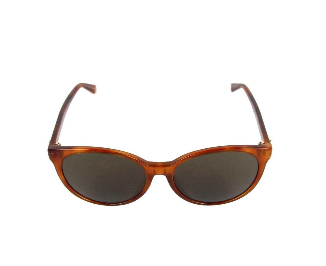 Gucci Women's Brown Mustard Acetate Round Sunglasses Size ONE SIZE - 2 Thumbnail