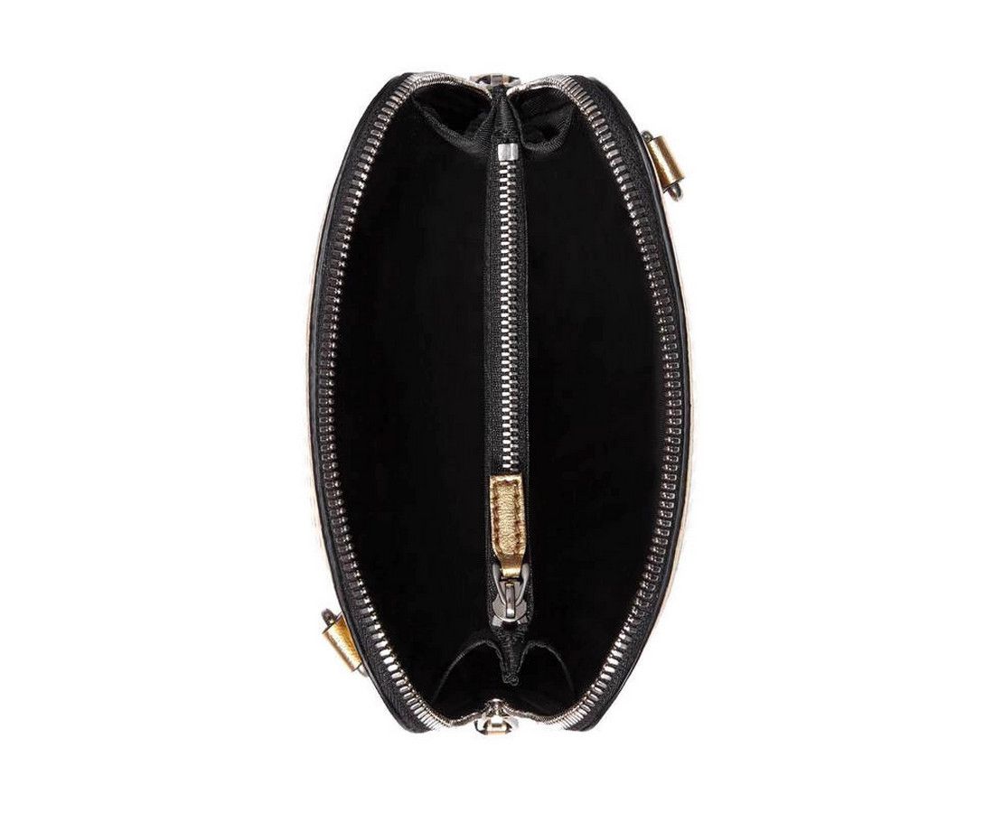 Gucci Women's Gold Guccy Sega Script Dome Mini Crossbody Bag Size ONE SIZE - 6 Thumbnail