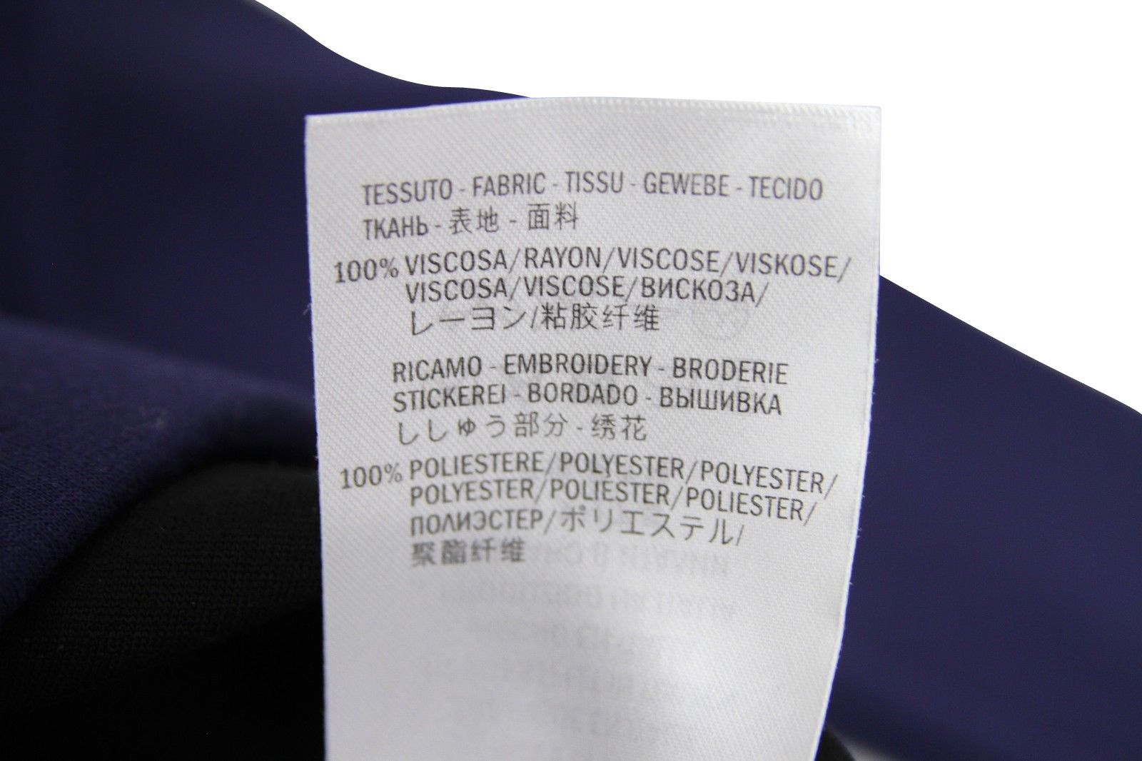 Gucci Men's Double Viscose Navy Blue Rayon Jersey Sweatshirt Size US XXL / EU 58 / 5 - 8 Thumbnail