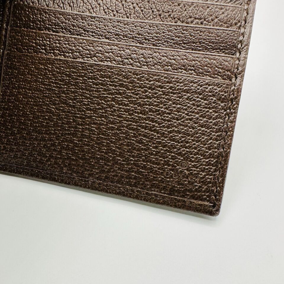 Gucci 100 Centennial Men's Brown Leather Bifold Wallet Size ONE SIZE - 7 Thumbnail