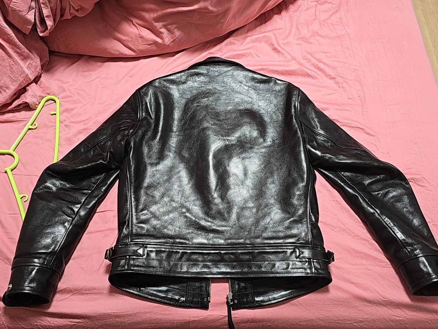 Freewheelers Tea-core horseskin jacket leather coat