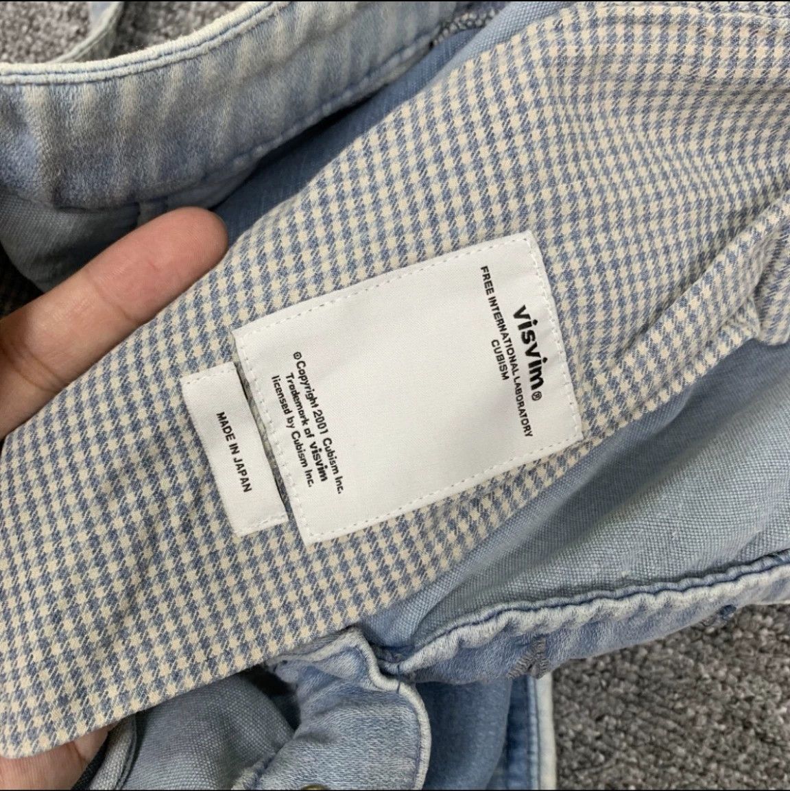 Visvim VISVIM PASTORAL BRACES natural blue suspenders Size US 32 / EU 48 - 5 Thumbnail