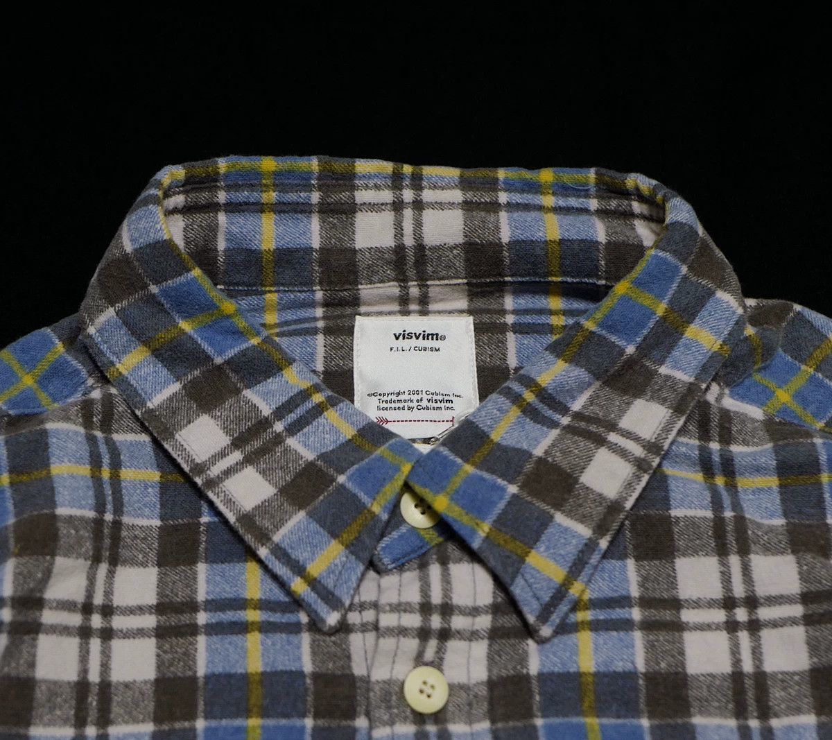 Visvim VISVIM PIONEER KHADI CHECK SHIRT L/S Size US M / EU 48-50 / 2 - 3 Thumbnail