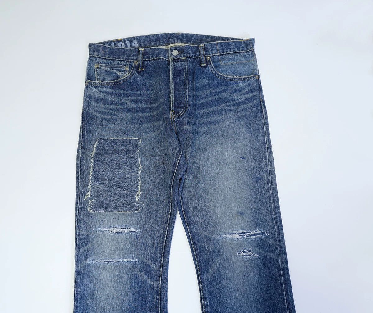 Visvim visvim 11d14 18ss wash destroyed jeans Size US 36 / EU 52 - 3 Thumbnail