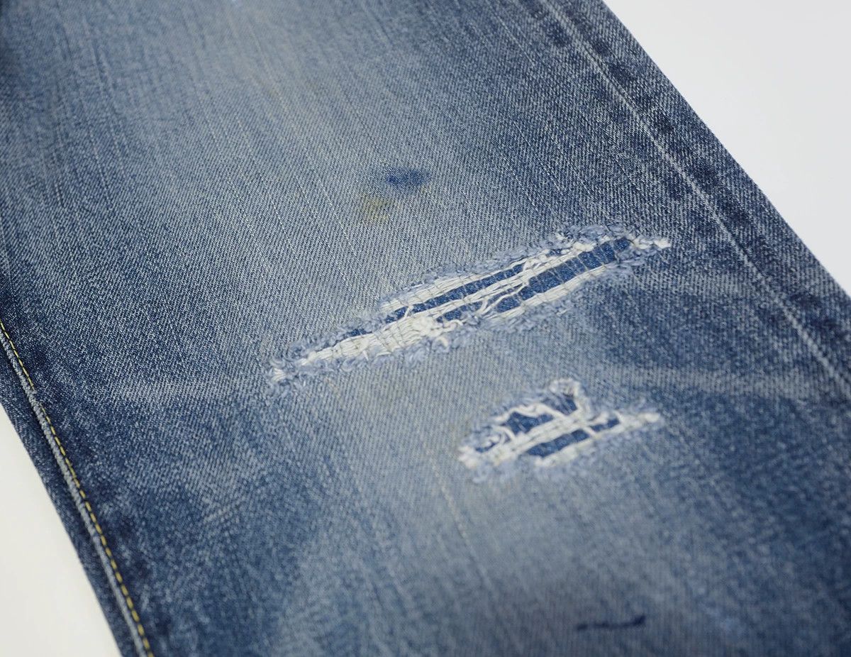 Visvim visvim 11d14 18ss wash destroyed jeans Size US 36 / EU 52 - 5 Thumbnail