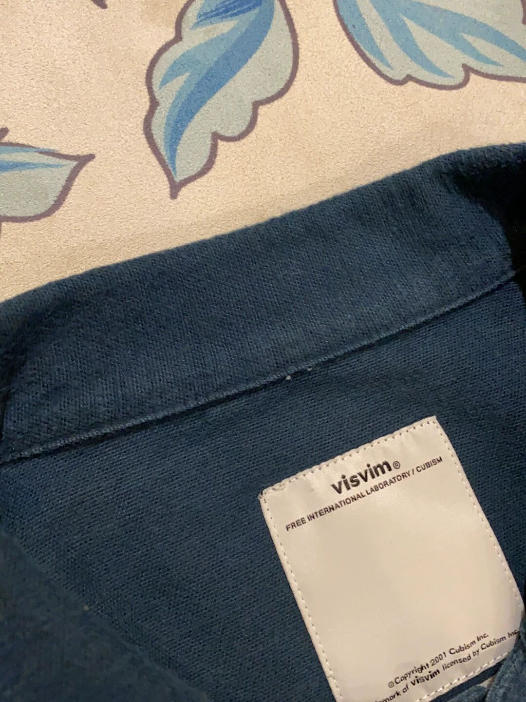 Visvim visvim cashew flower CORPORAL blue jacket Size US M / EU 48-50 / 2 - 3 Thumbnail