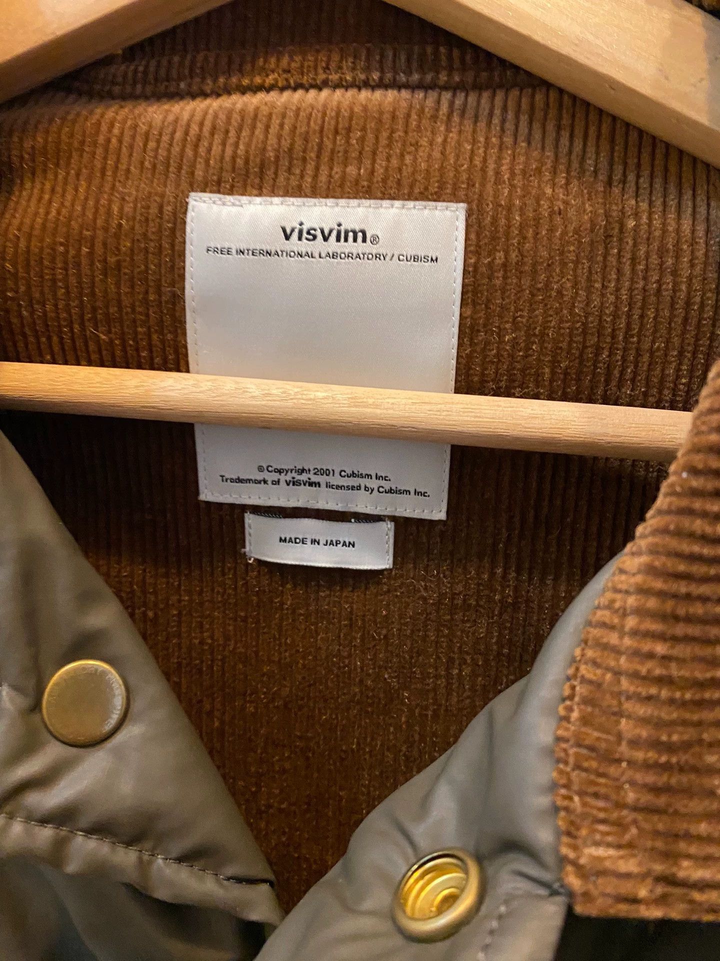 Visvim VISVIM 13aw model corduroy stitching waistcoat Size US M / EU 48-50 / 2 - 2 Thumbnail