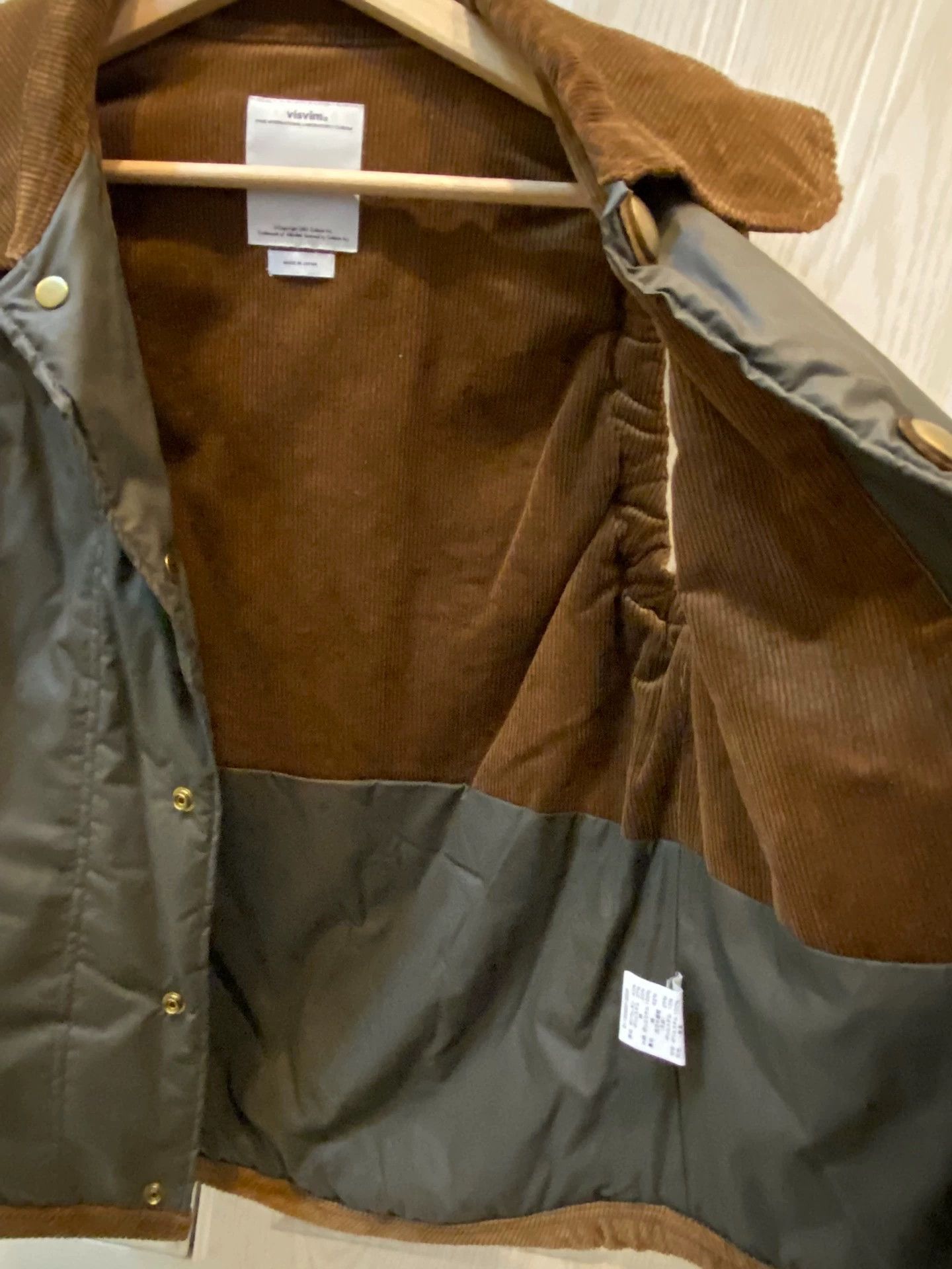 Visvim VISVIM 13aw model corduroy stitching waistcoat Size US M / EU 48-50 / 2 - 6 Thumbnail