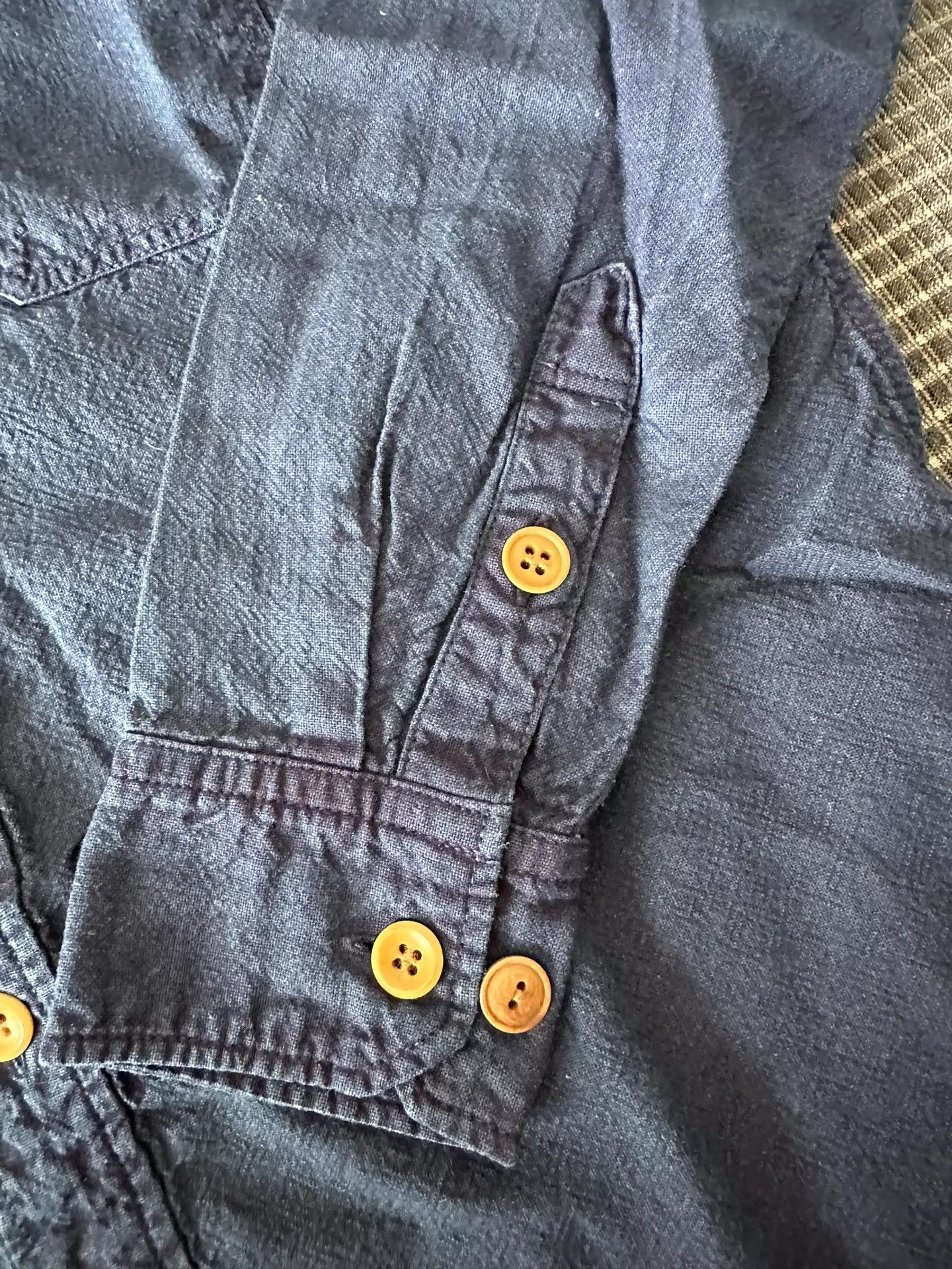 Visvim Visvim blue dyed dark blue shirt Size US M / EU 48-50 / 2 - 5 Thumbnail