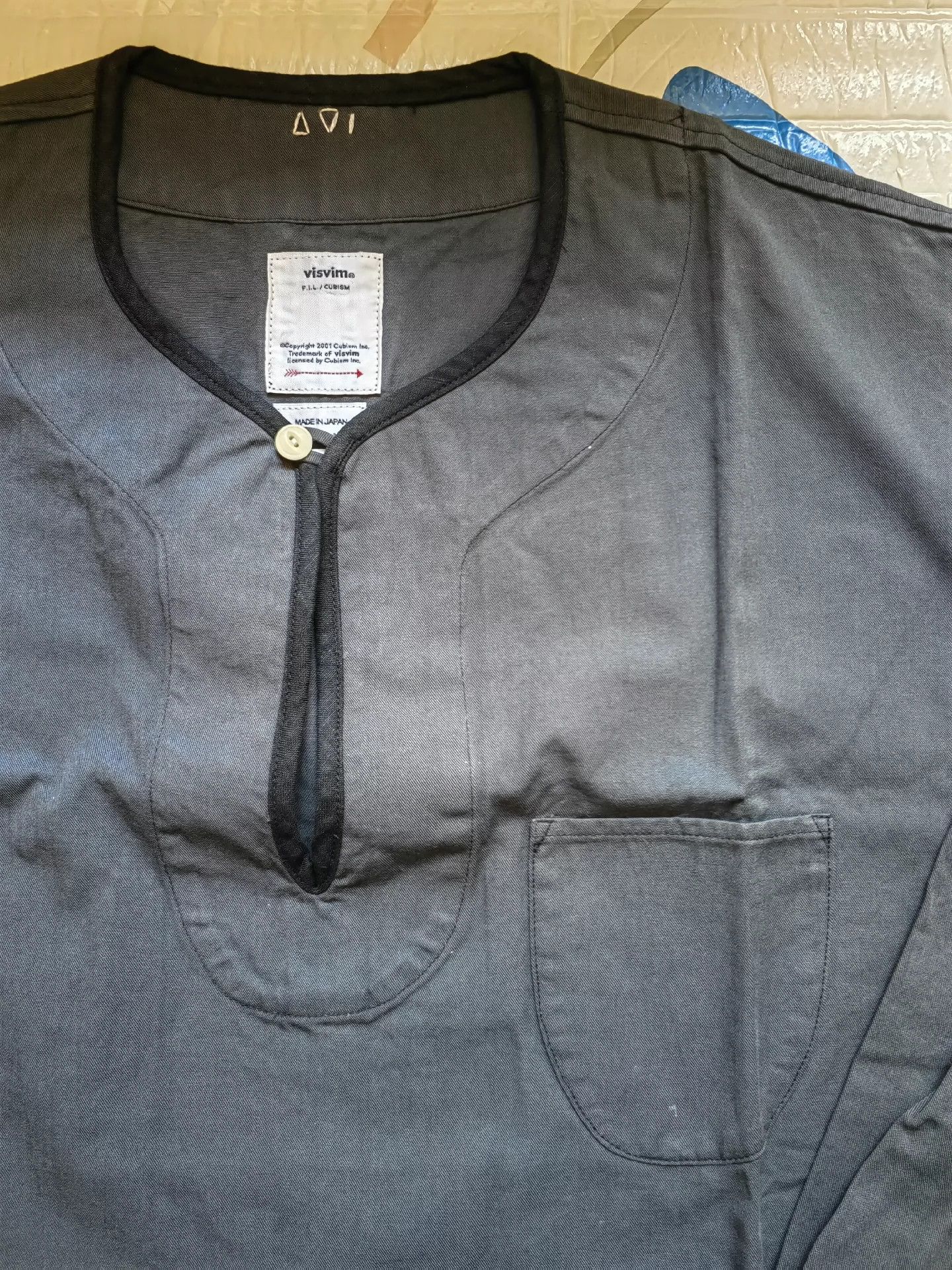 Visvim VISVIM 18AW BORDER TUNIC P.O. VT BANDANA shirt Size US S / EU 44-46 / 1 - 4 Thumbnail